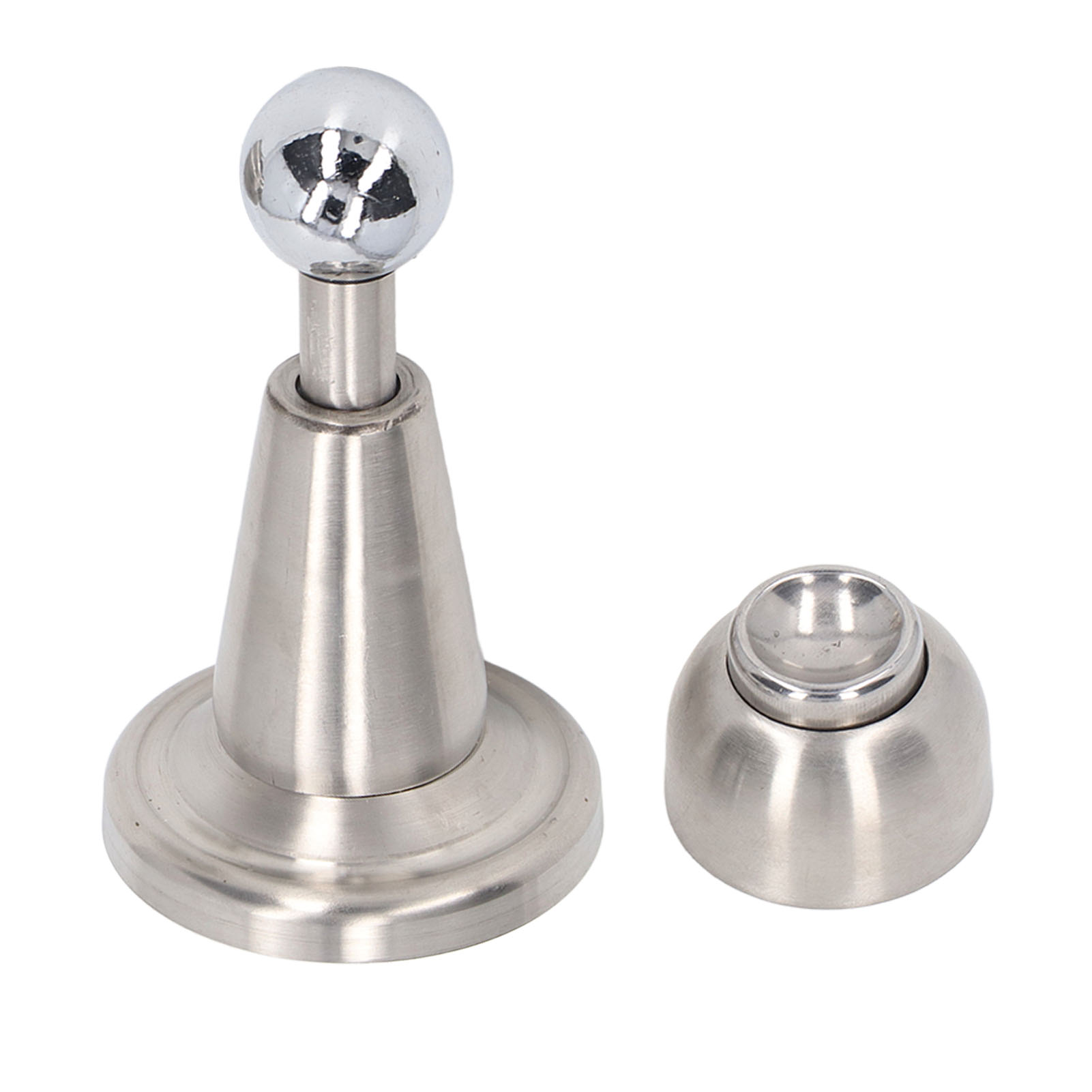 Magnetischer Türstopper Mit Soft-close-mechanismus, Wandmontage, Aus Edelstahl 304, Moderner Hydraulischer Dämpfer