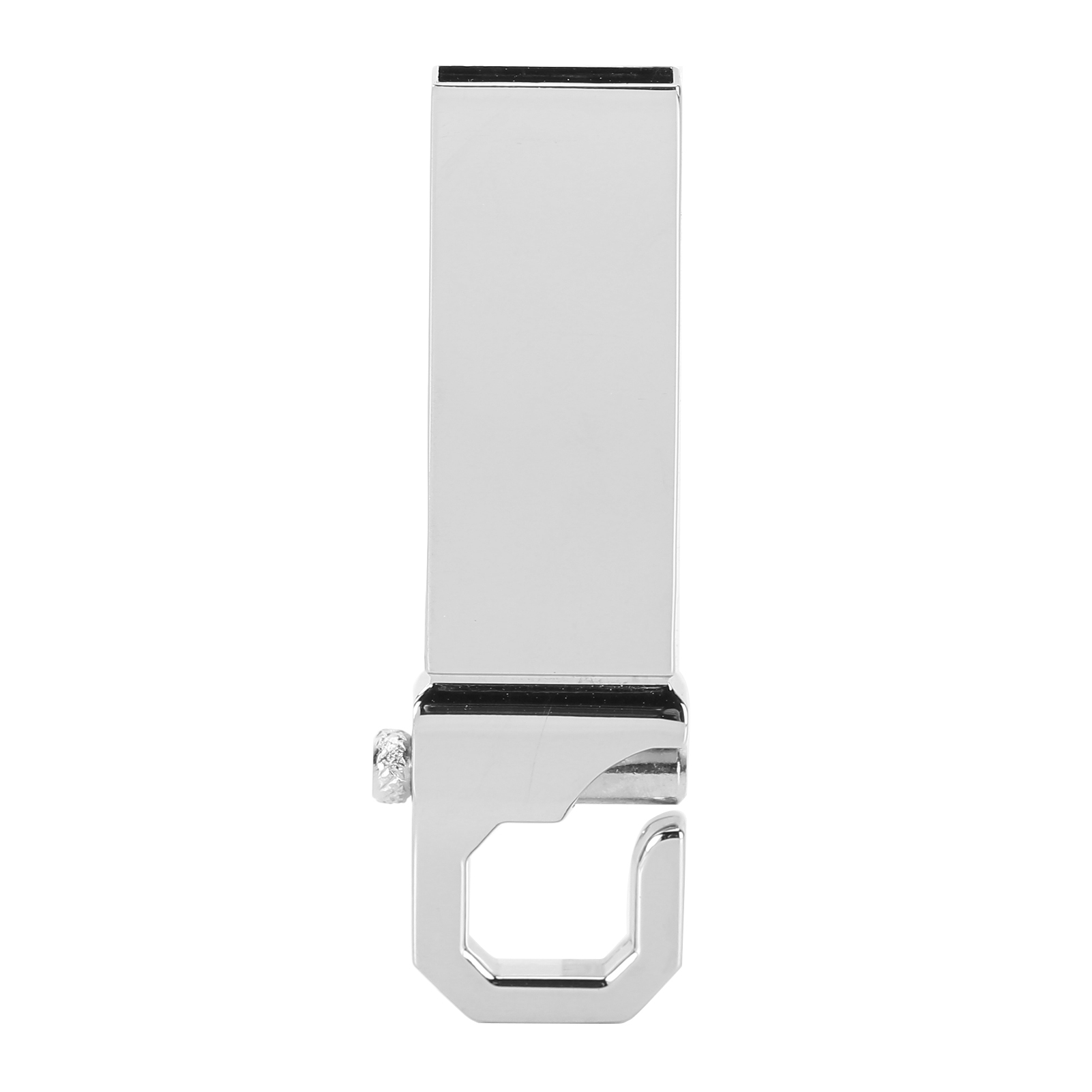 Mini-usb-2.0-stick Aus Metall, Tragbar, Mit Schlaufe, Grau, 64 Gb