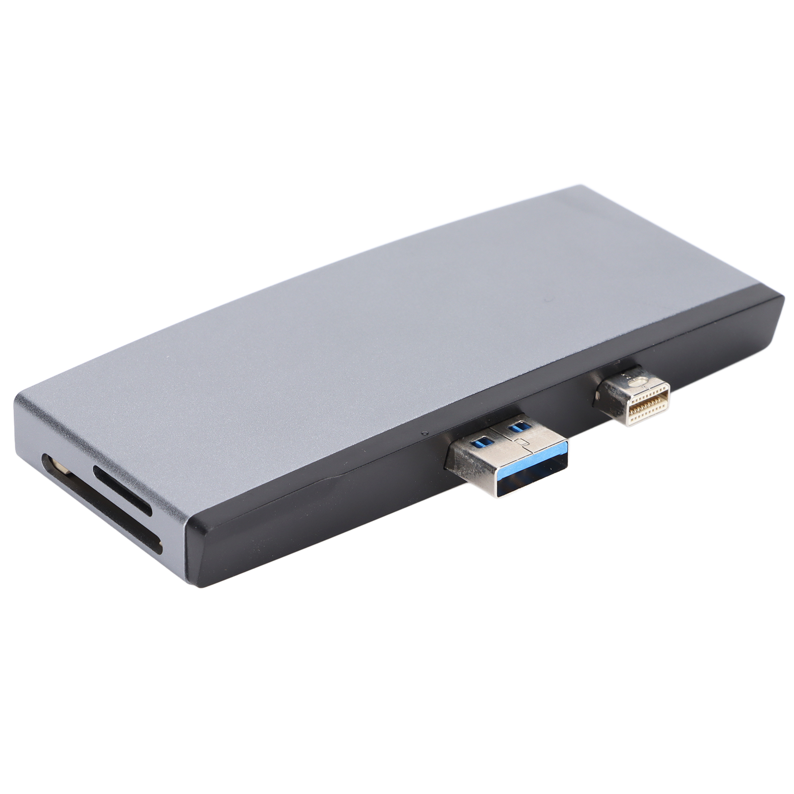 Multifunktionale 4k-hd-6-in-1-usb-3.0-dockingstation Mit Grauem Adapter Für Usb-stick, Maus Und Tastatur