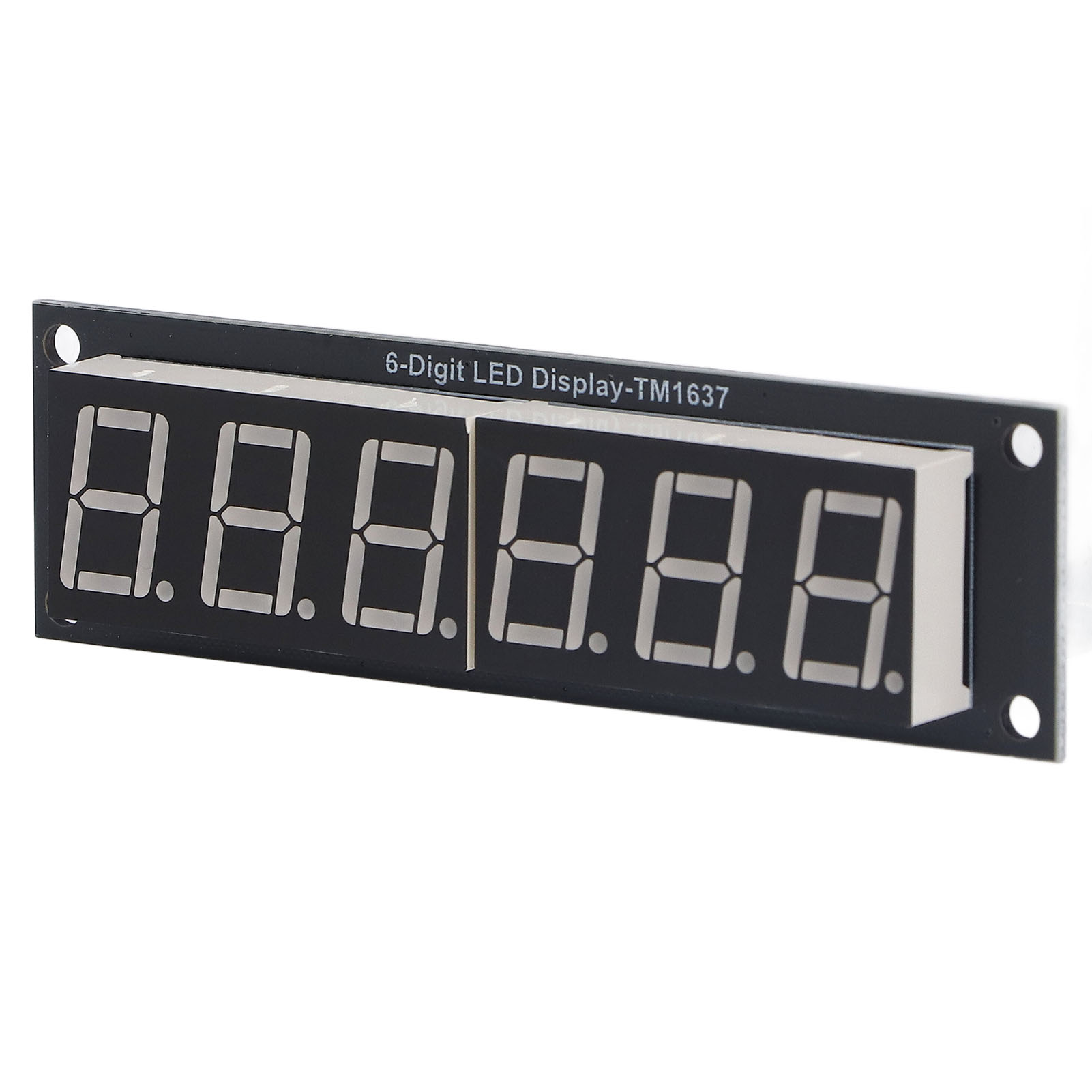 0,56-zoll-led-digitalanzeigemodul Mit 6 Ziffern Und 7 Segmenten, Tm1637-treiber, 5 V Und 2 I/o-pins