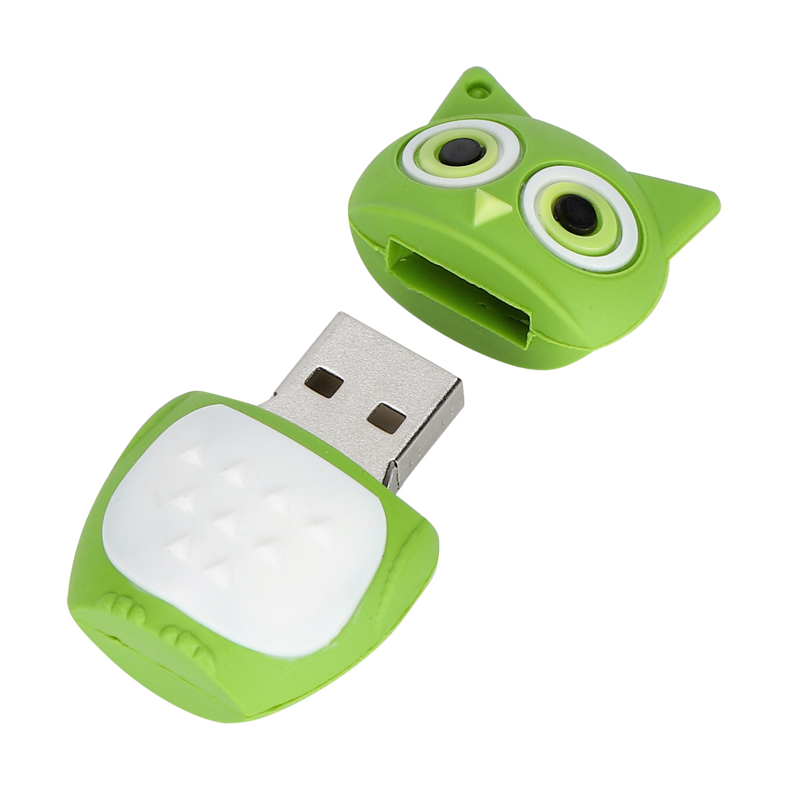 Grüner, Eulenförmiger Usb-stick, Hohe Geschwindigkeit, 128 Gb Speicherkapazität