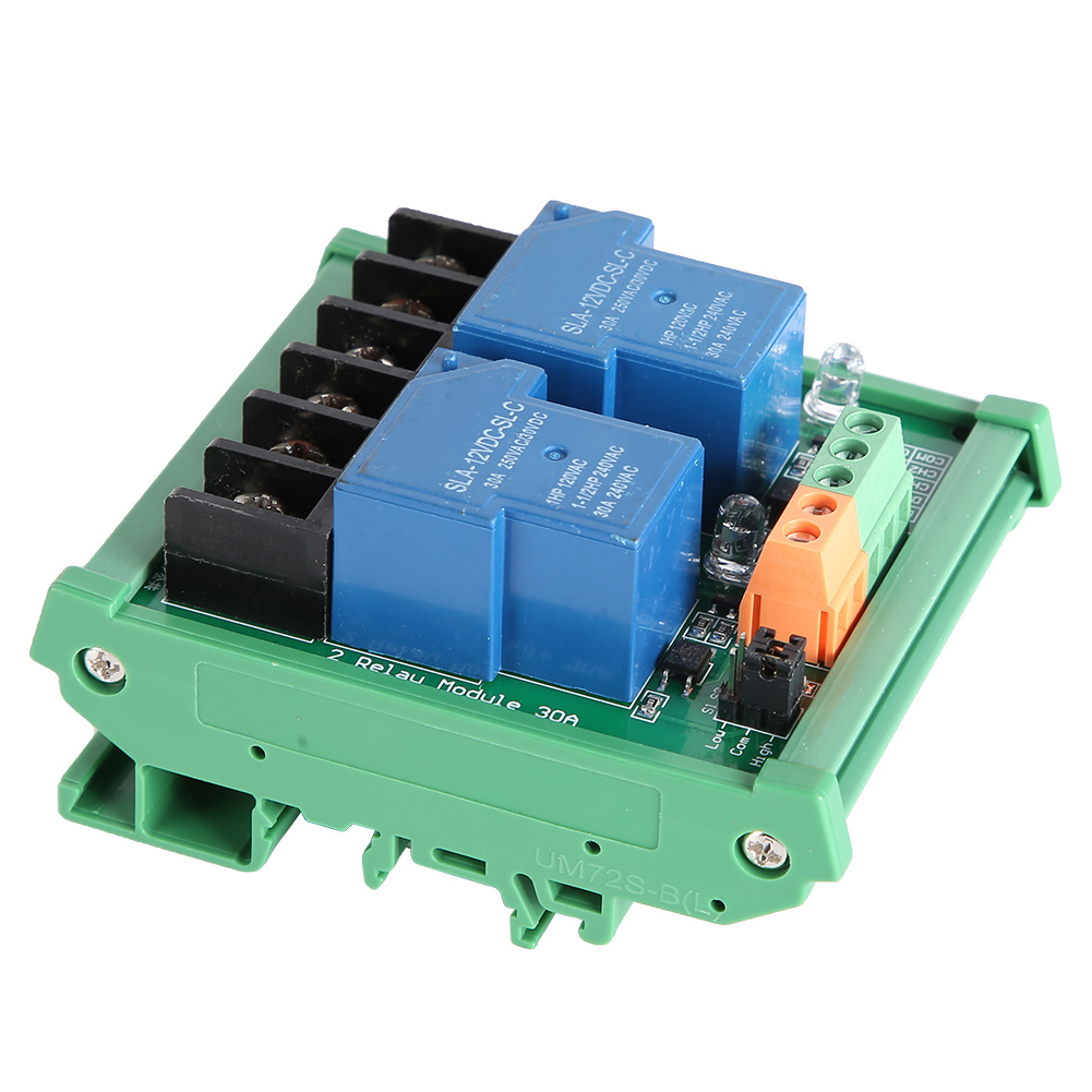 2-kanal-relaismodul 30a 12v Mit Smd-optokoppler-isolation Für High- Und Low-triggerung