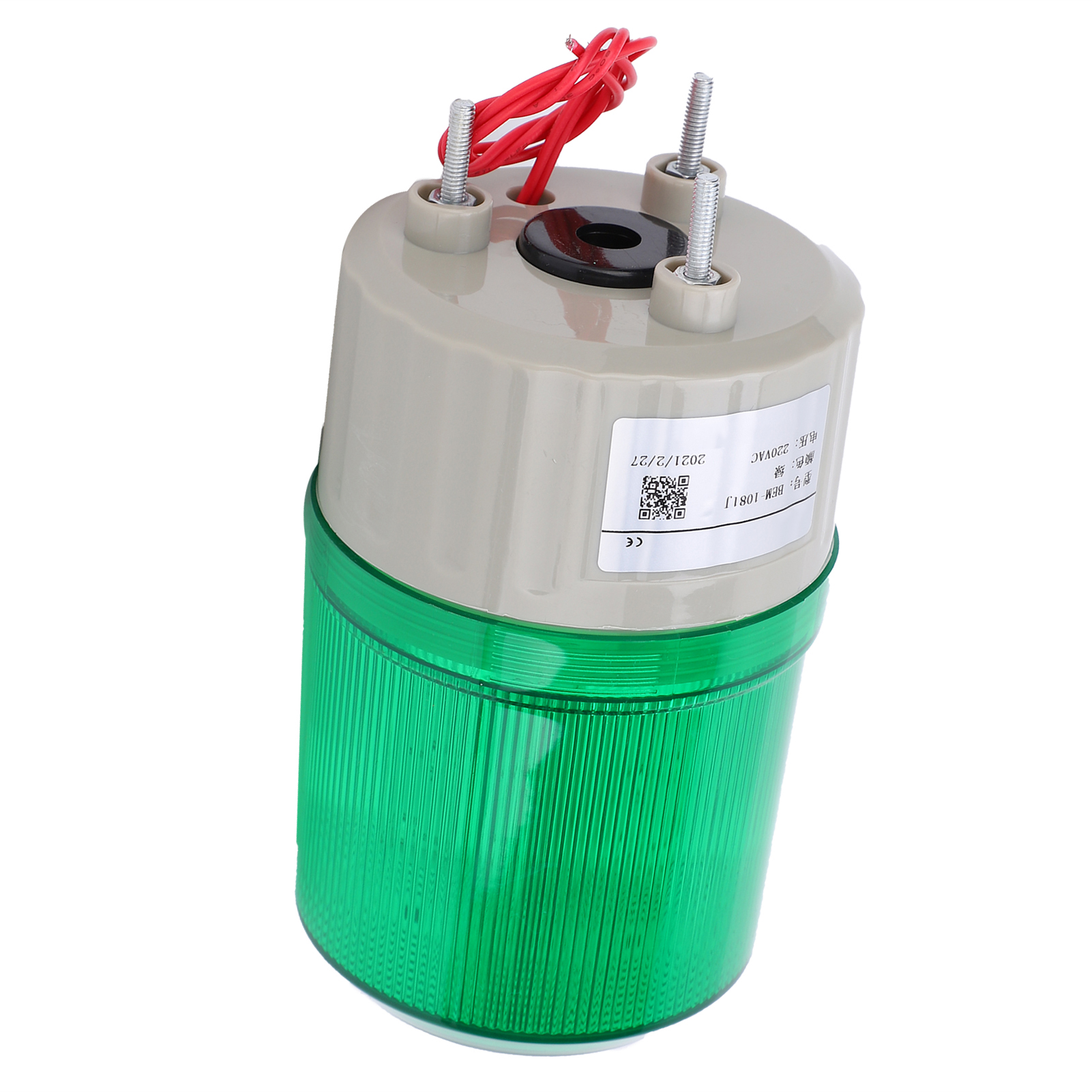 Led-berm-warnleuchte Mit Akustischem Alarm, Bem-1081j, 220 V Ac, Grün