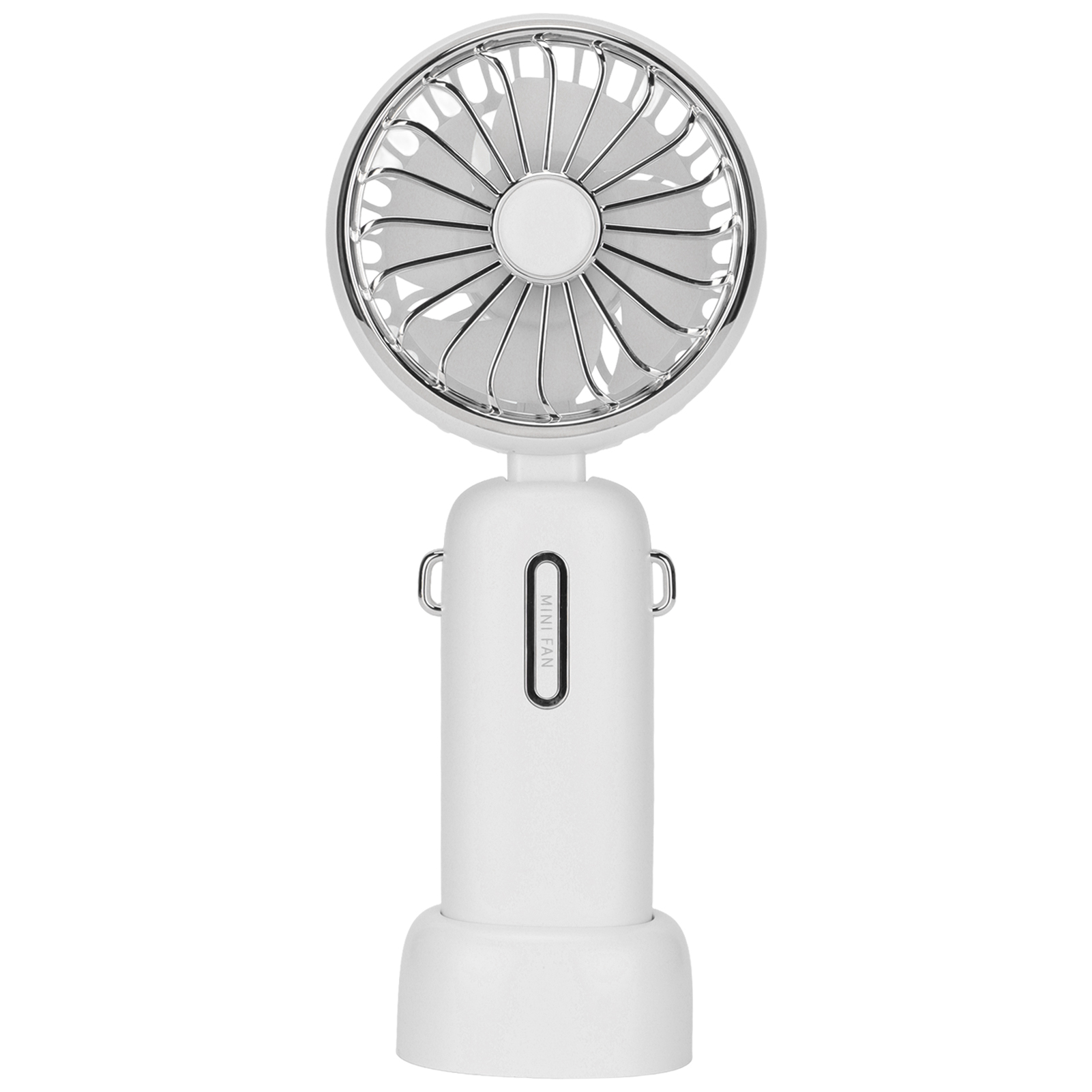 Tragbarer Ventilator Mit 4800 Mah, Klein, Faltbar Und Verstellbar, Mit Abnehmbarem Kabel, Ideal Für Reisen, Den Innen- Und Außenbereich (grün).