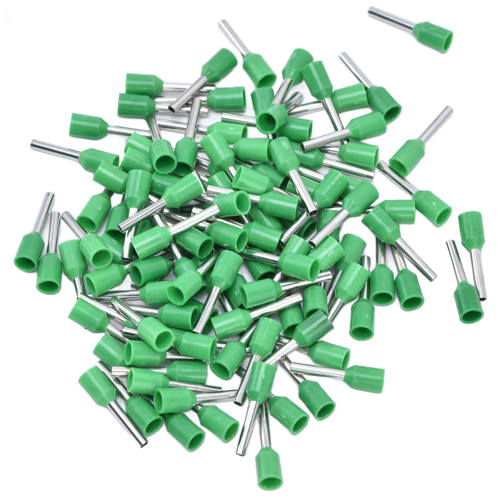 Set Mit 1000 Isolierten Crimp-anschlüssen Für Elektrische Kabel, Querschnitt 16 Awg, Grüne Farbe (e1510).