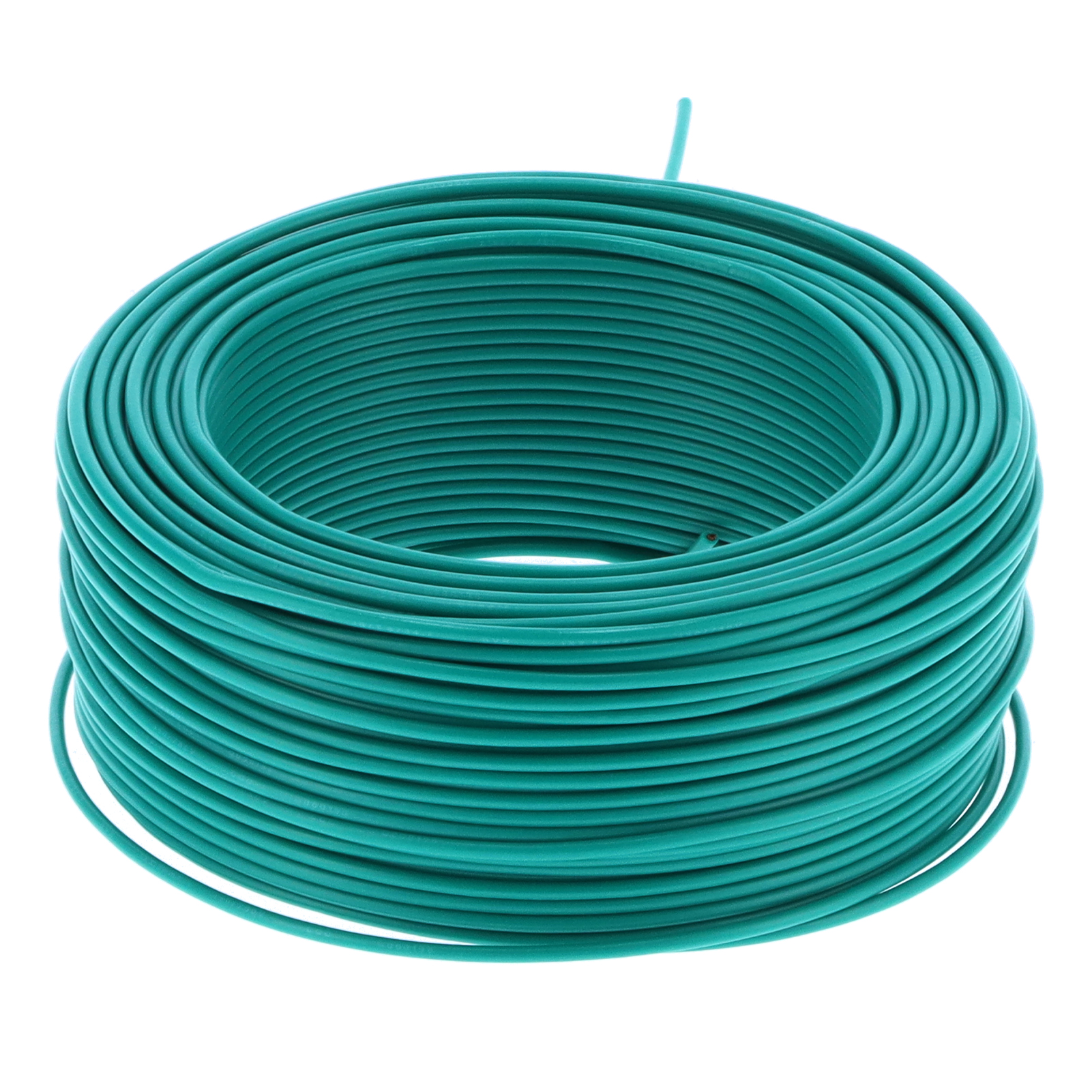 Bv-1x1 7-adriges Isoliertes Elektrokabel, Pvc-ummantelt, 100 M / 328,1 Ft, 300 V Ac, Grün