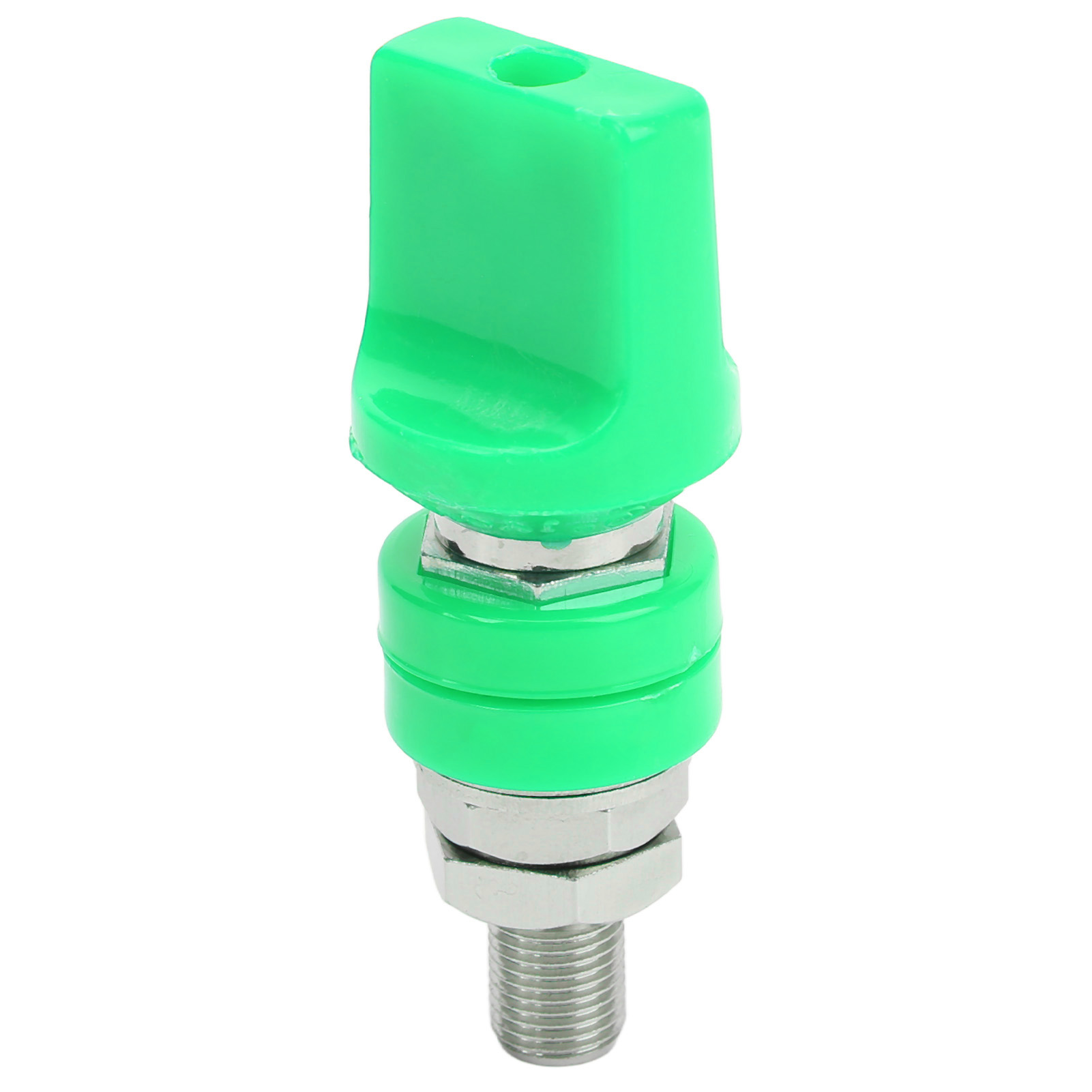 M10-schraubklemmenblock, 100 A, Für 4-mm-bananenstecker, Grün