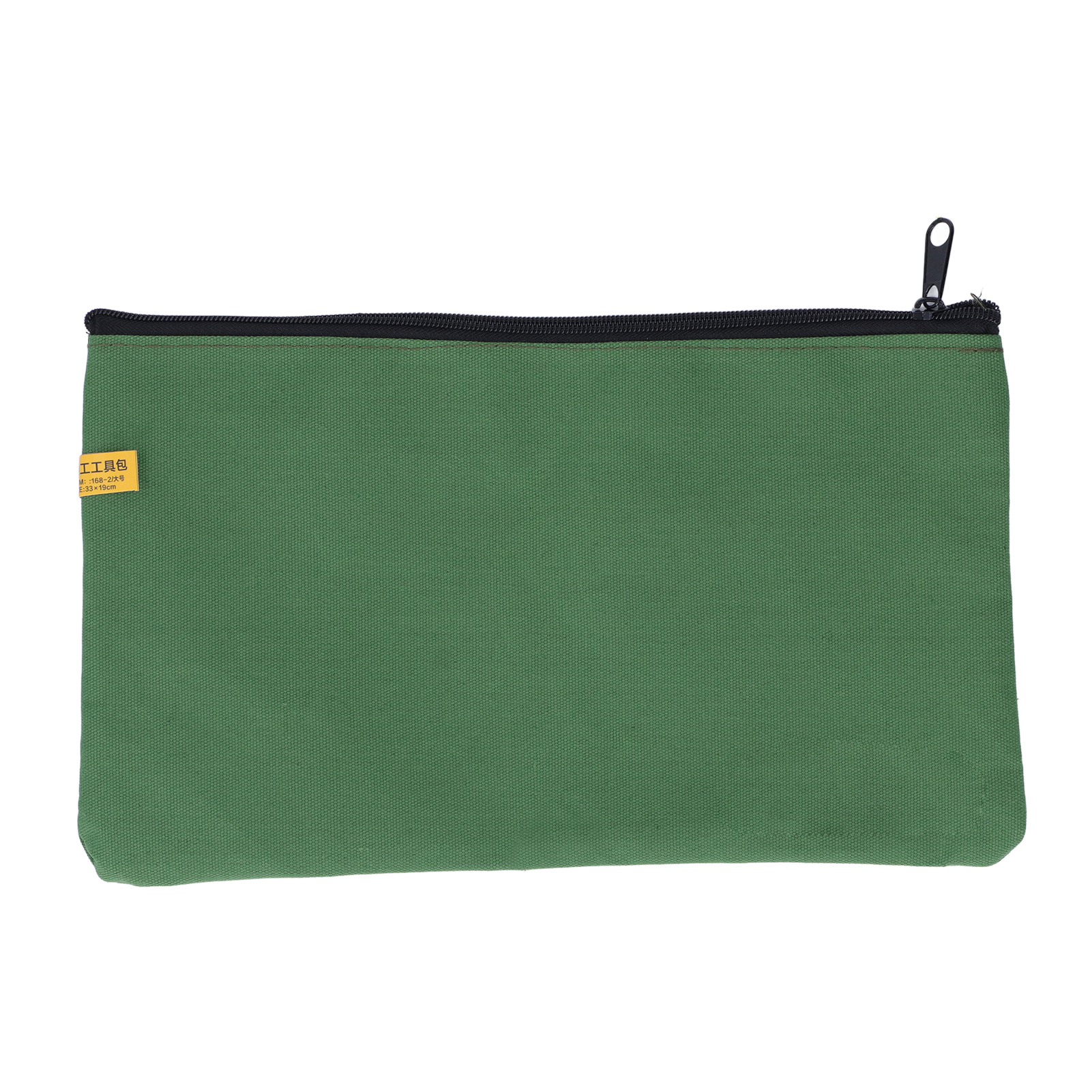 Multifunktionale, Tragbare Werkzeugtasche Aus Olivgrünem Canvas, Robust Und Langlebig, Für Schraubenschlüssel, Schraubendreher Und Nägel, 33 X 19 Cm