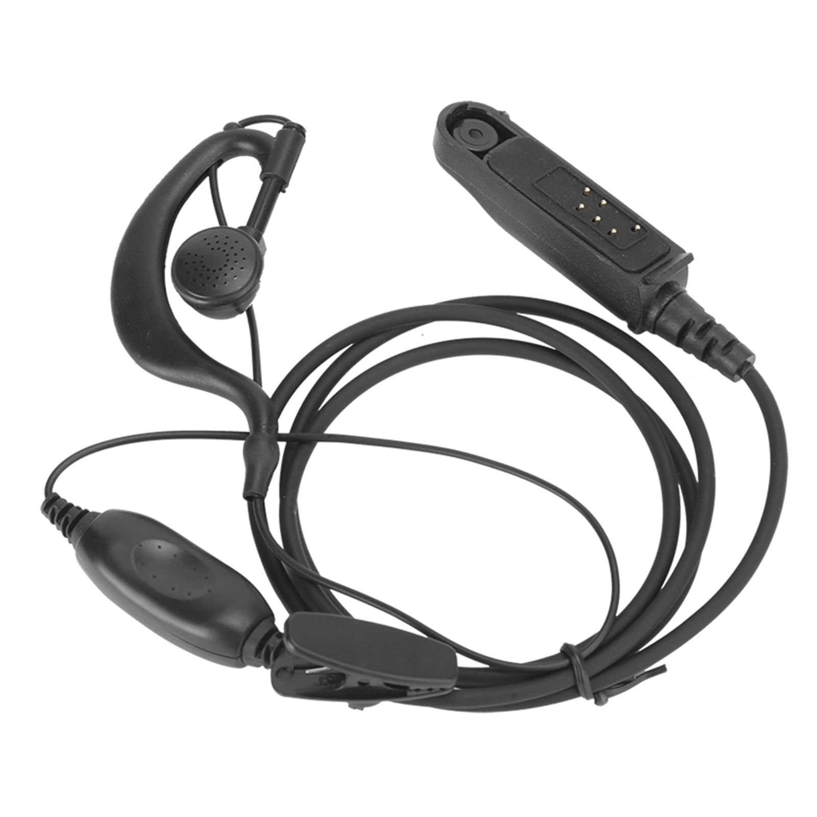 Tragbares Audio-headset Mit Ptt-mikrofon, Lautsprecher Und Ohrhörer Für Mobilfunkgeräte Uv-9r Plus