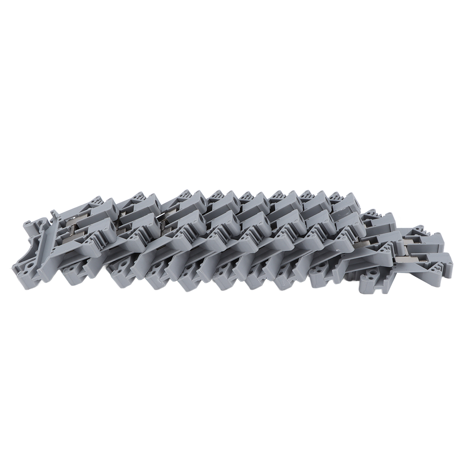 Packung Mit 100 Schraubklemmen Für Din-schienenmontage, Crimp-anschlüsse 690 V 32 A Uk-2,5b
