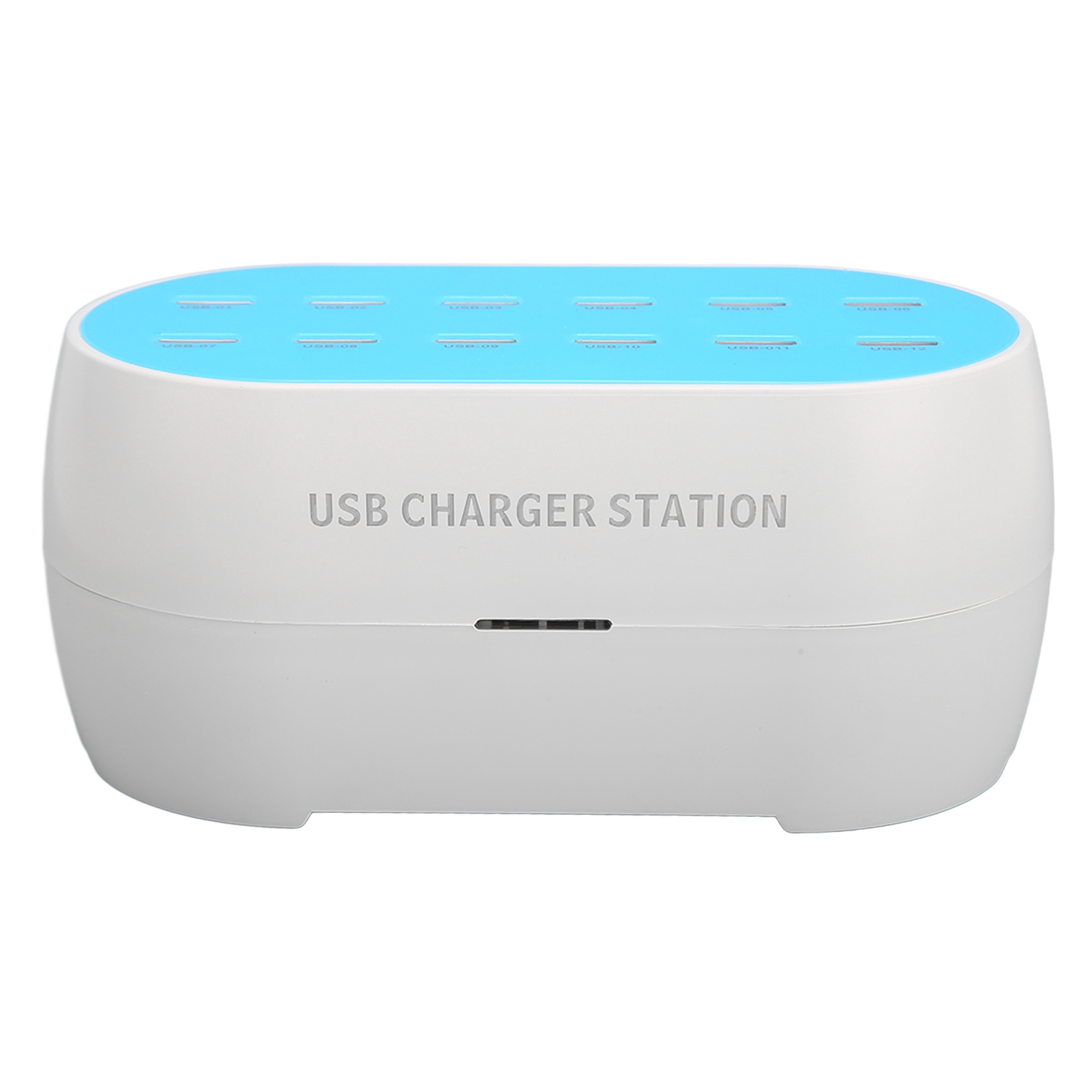 12-port-usb-ladestation (120 W), Hitzebeständiger Tragbarer Usb-hub, Ladegerät (100–240 V), Eu-stecker