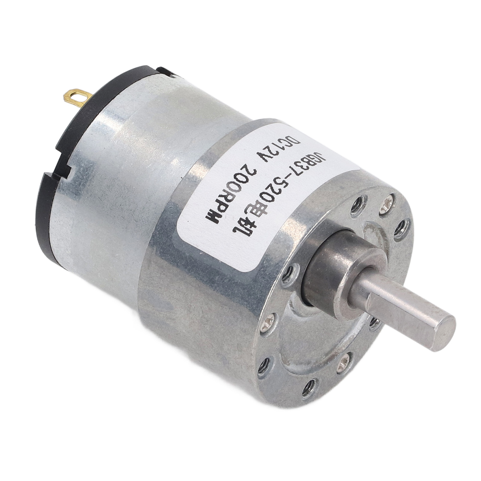 12-v-gleichstrom-getriebemotor Mit Drehzahluntersetzung Und Hall-effekt-encoder Für Roboteranlagen, 200 U/min