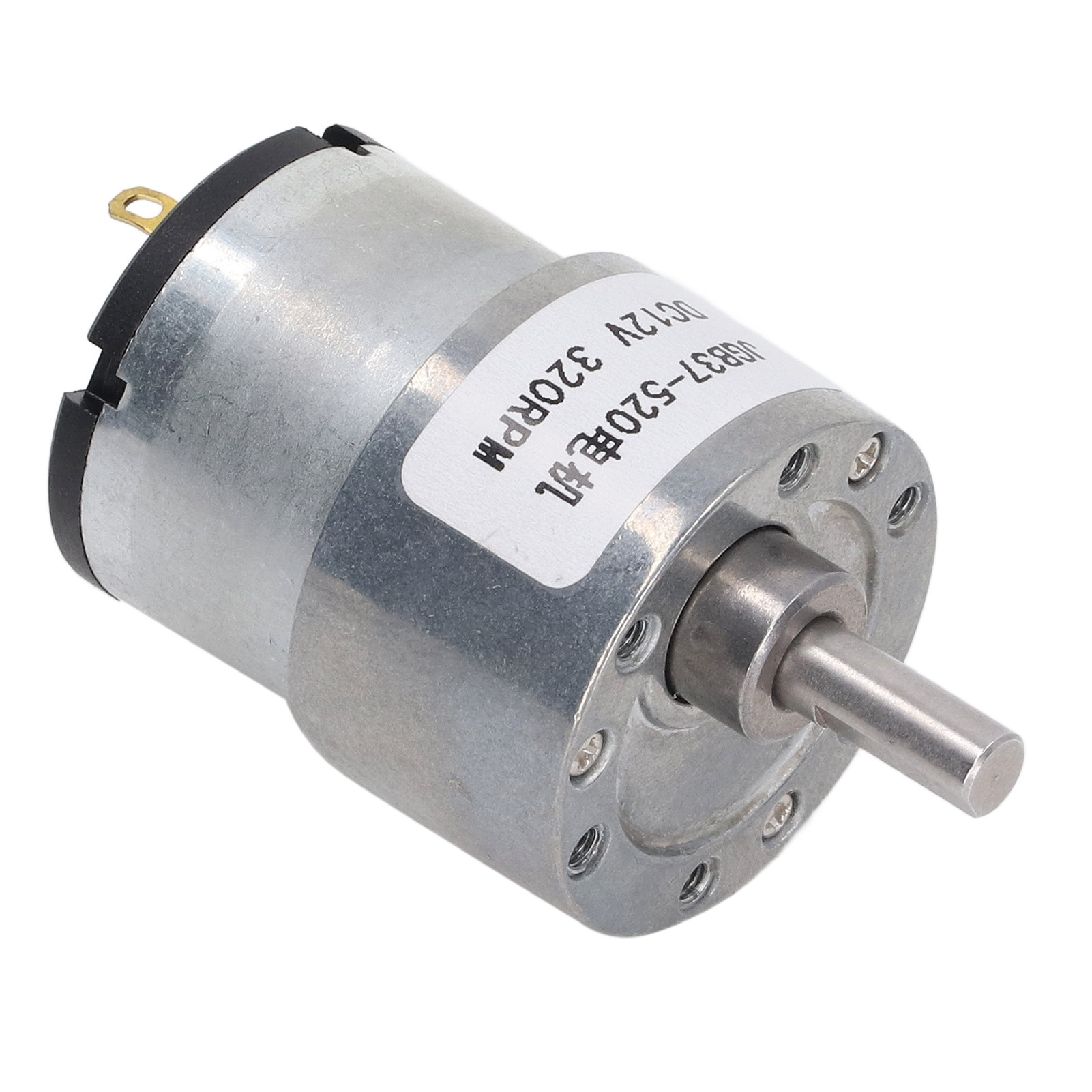 12-v-gleichstrom-getriebemotor Mit Drehzahluntersetzung Und Hall-effekt-geber Für Roboteranlagen, 320 U/min
