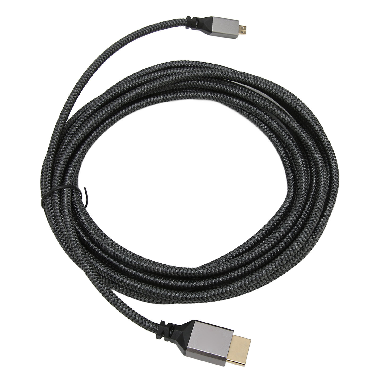 4k-hd-multimedia-schnittstellenkabel (stecker-stecker), 18 Gbit/s High Speed, 4k 60 Hz, 5 Meter Langes, Geflochtenes Micro-hd-adapterkabel