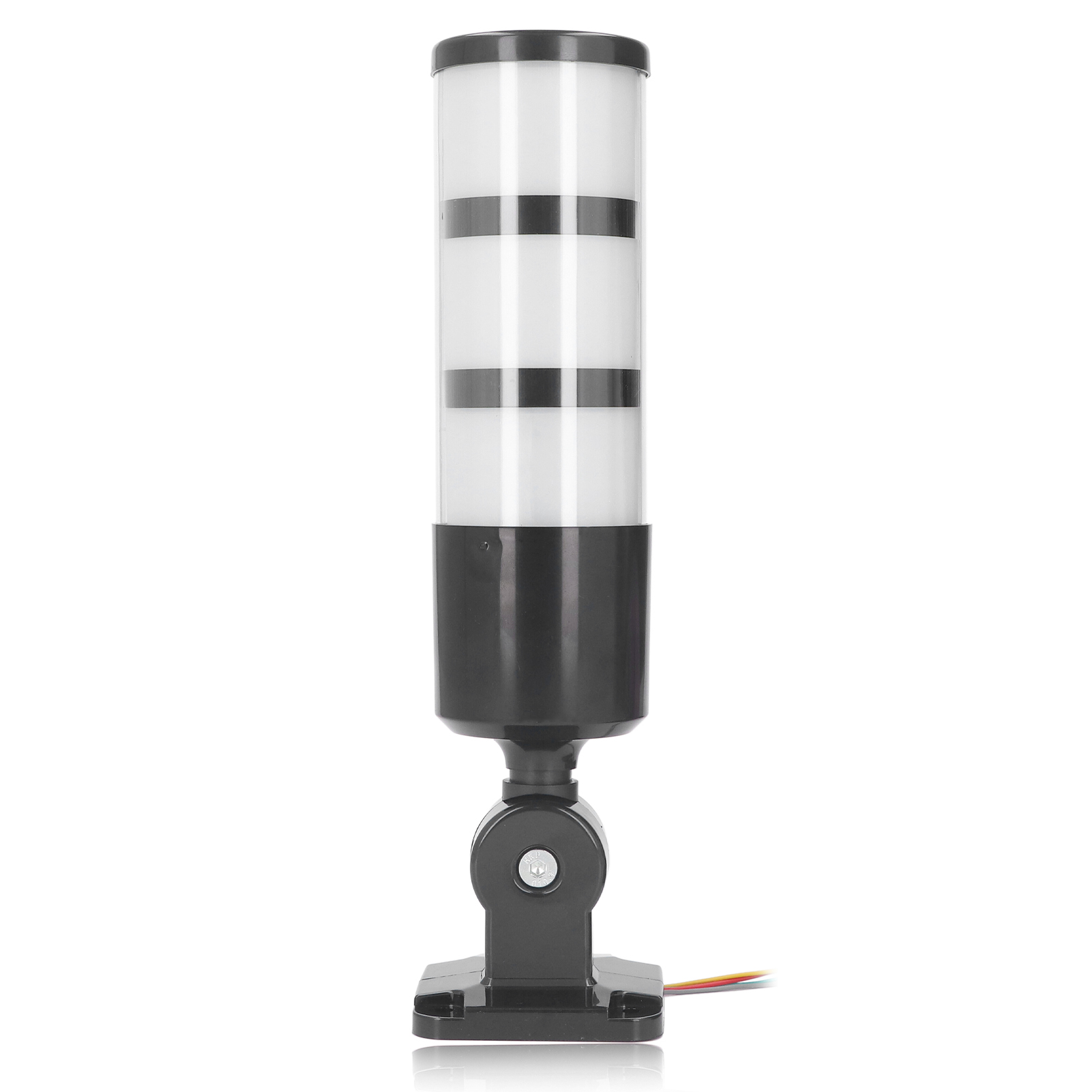3-lagige Led-berm-warnleuchte, Stets Hell Und Klappbar, Mit Akustischem Warnsignal Für 12-24v Dc Industriemaschinen (universell)