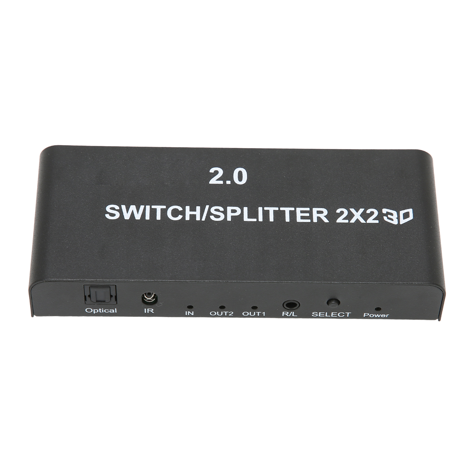 2x2 4k 60hz Hd Multimedia Interface Splitter, 2-eingang 2-ausgang Video-switch Für Signalübertragung, 100-240v Veu-stecker
