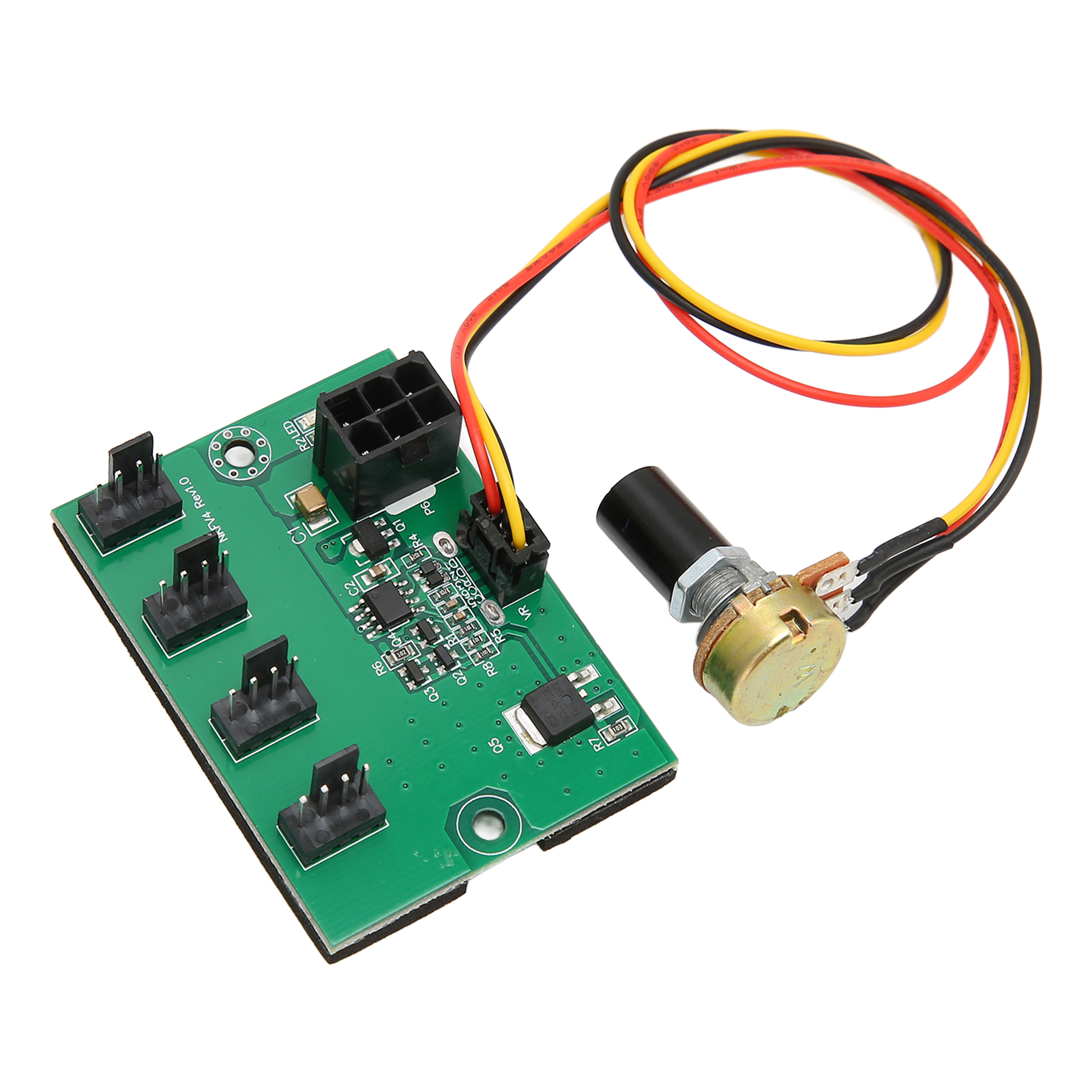 4-pin-lüfteradapter (2-pin, 3-pin, 4-pin, 6-pin, 12 V) – Plug-and-play-netzteil – Pc-gehäuselüfter-hub