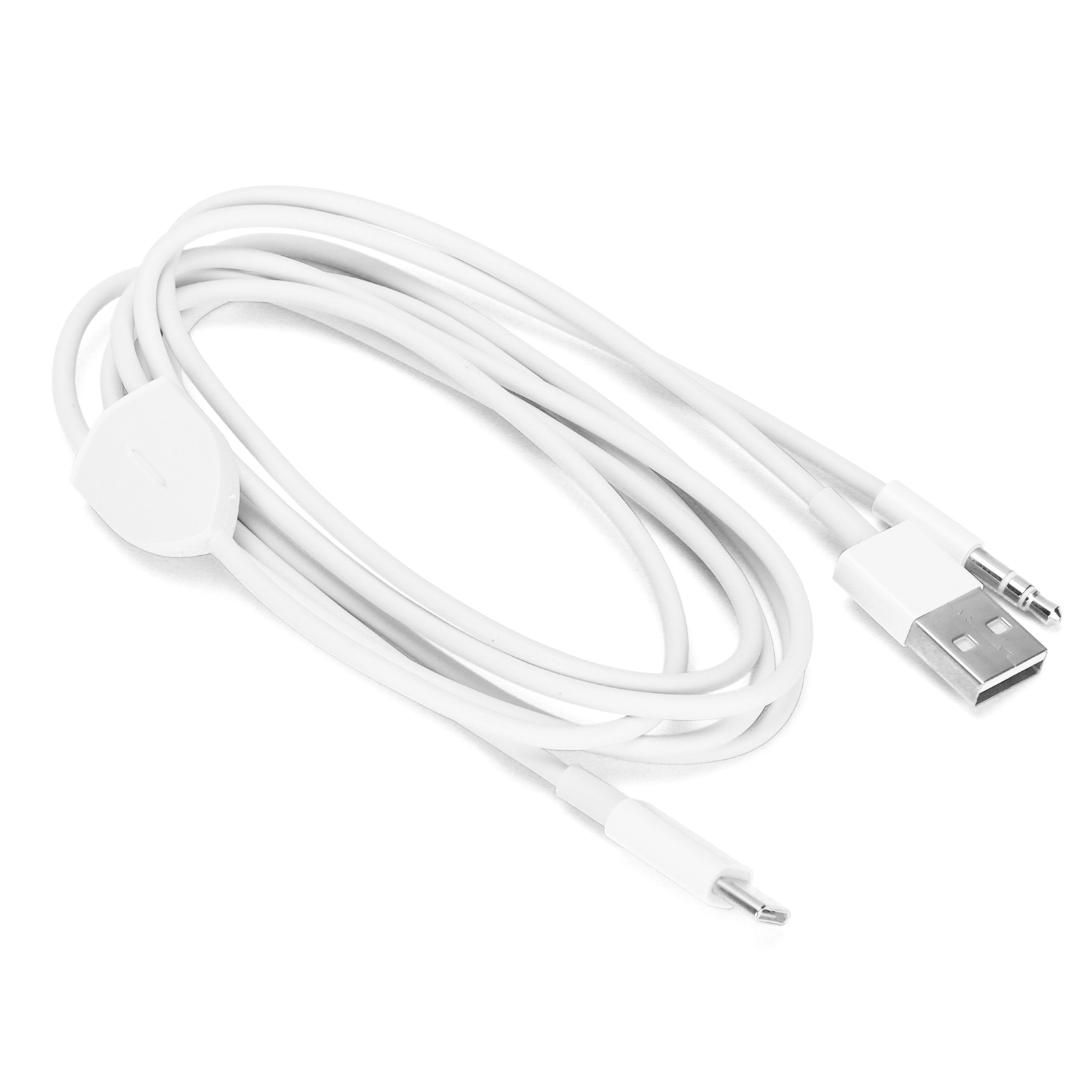 2-in-1 3,5-mm-usb-c-auf-3,5-mm-klinkenstecker-kfz-kabel Mit Usb-ladeanschluss
