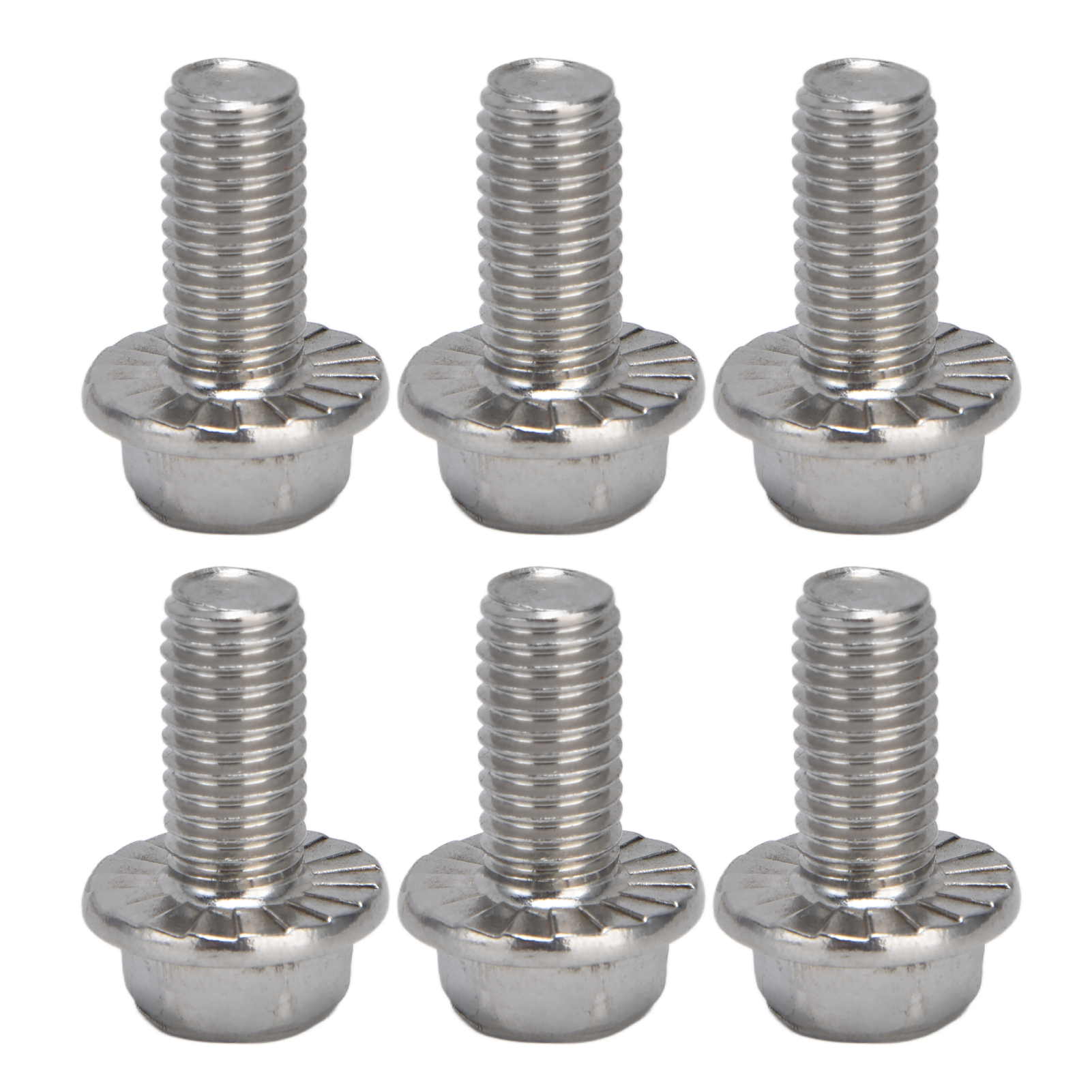 20 M10x1,5 Flanschsechskantschrauben Aus Edelstahl A2-70 Mit Dichtung Din6921m10x20