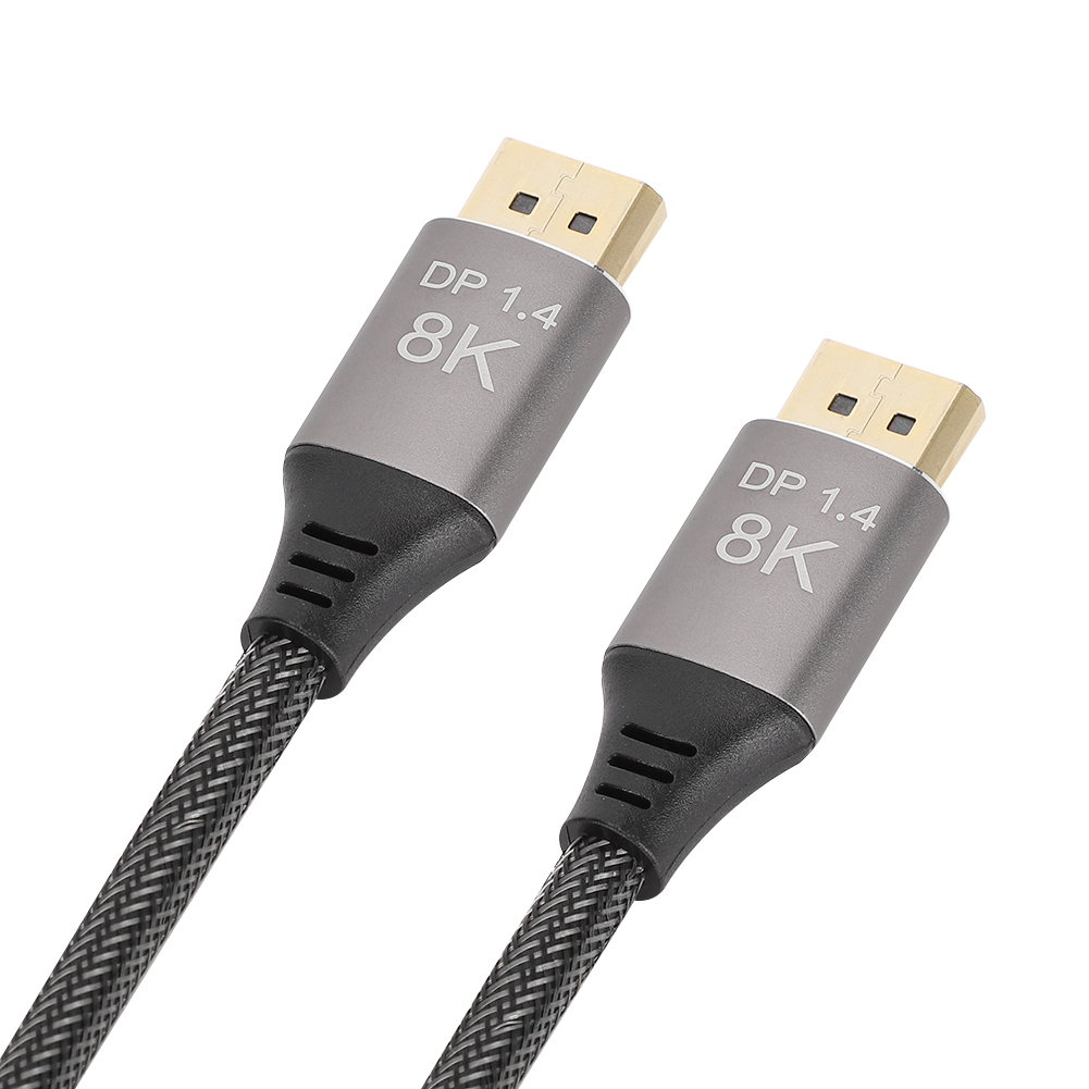 Dp 1.4 8k/4k-kabel, 32,4 Gbit/s Bandbreite, Für Computermonitore, 3 M / 9,84 Ft