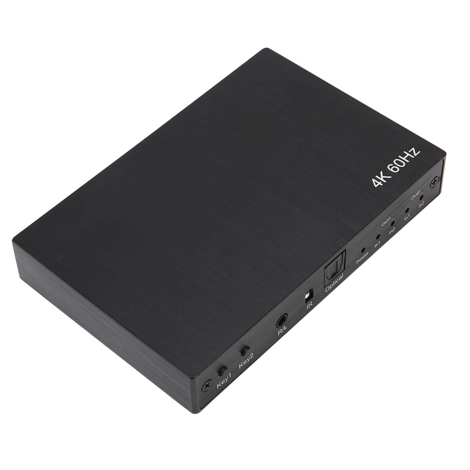 4k 60hz, 4k 3d, 1080p, Hdcp 2.2, Hdr 10, 2x2 Multimedia-schnittstellen-switch/splitter, Eu-stecker 100–240 V