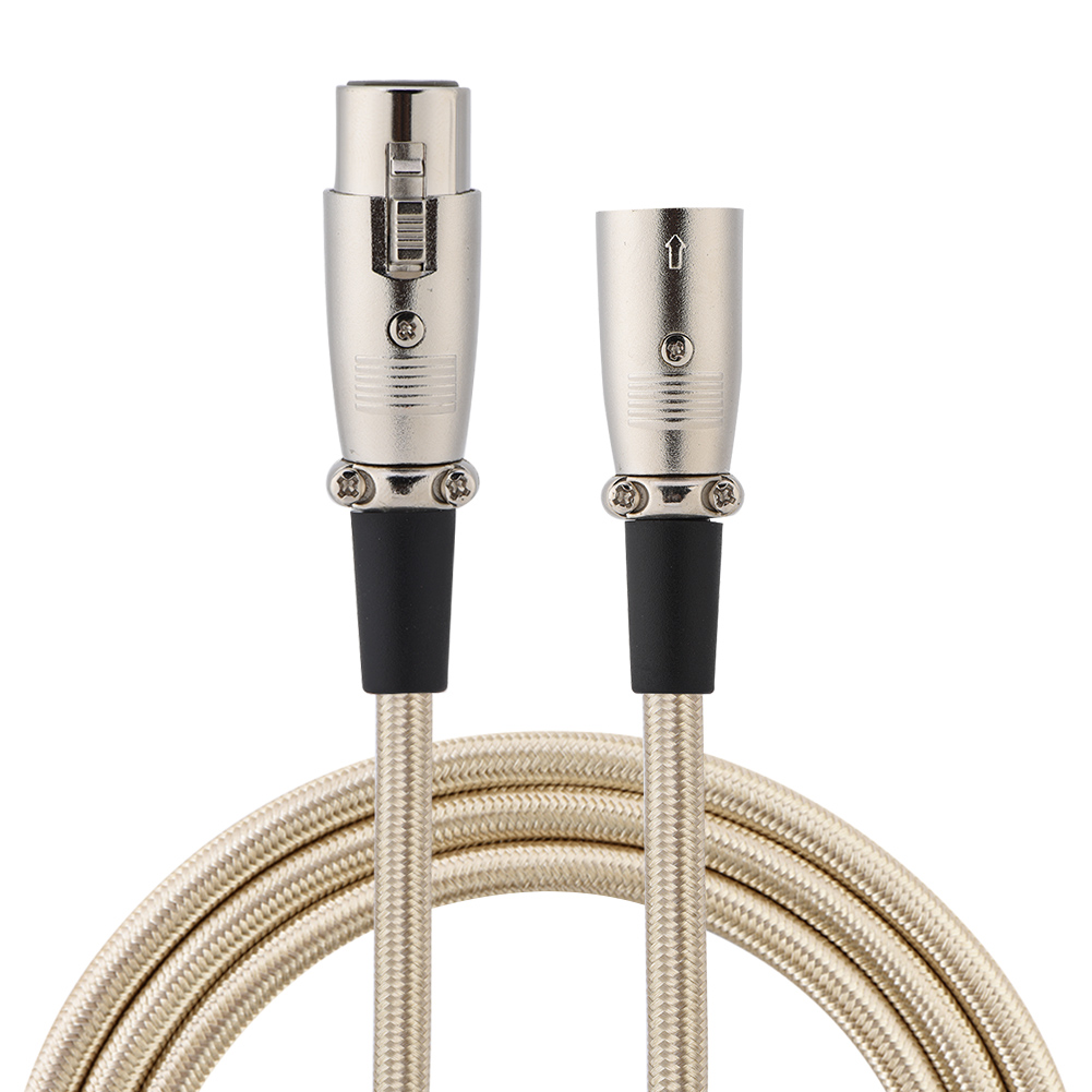 3-poliges Xlr-mikrofonkabel (stecker Auf Buchse), 1 Meter / 3,3 Fuß