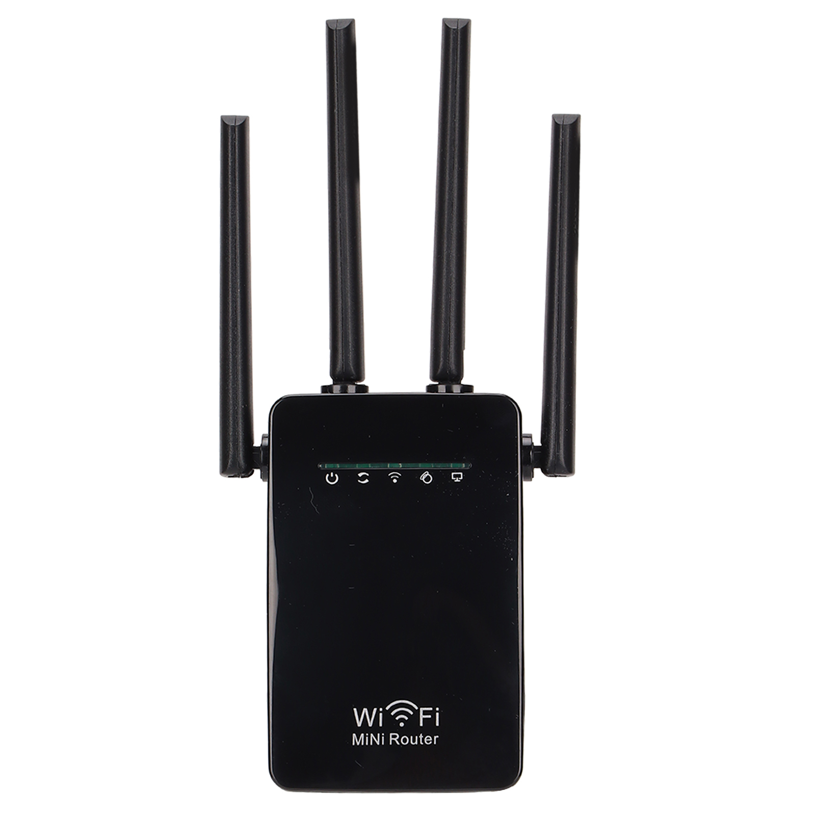3-in-1 Wlan-router Mit Wi-fi-zugangspunkt, 360°-vollabdeckung, 300 Mbit/s Durchsatz, 100-240 V Stecker.