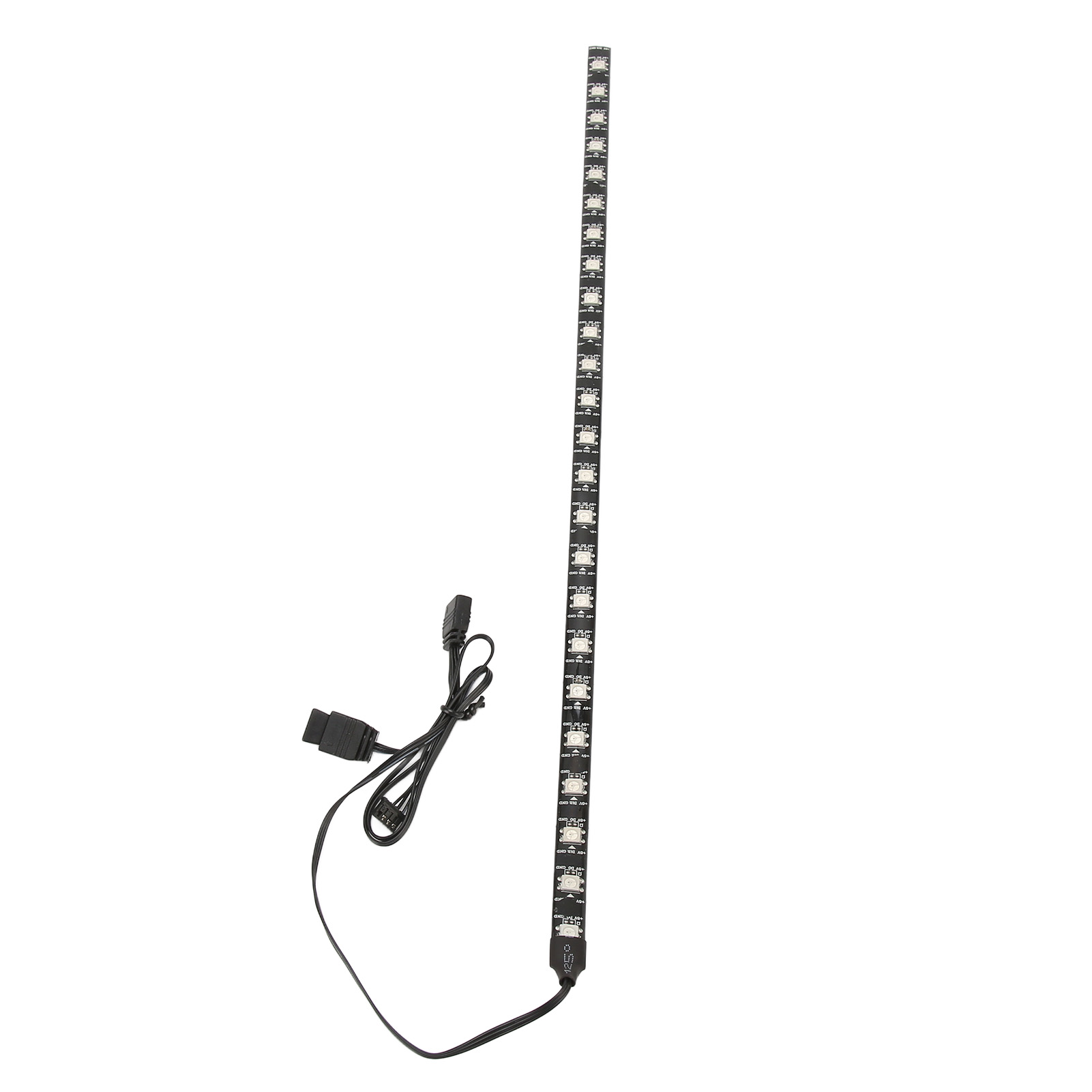 15,7 Zoll (ca. 40 Cm) Langer, Anpassbarer Magnetischer Argb 5v Aura Sync Led-streifen Zur Dekoration Von Pc-gehäusen Und Computerchassis
