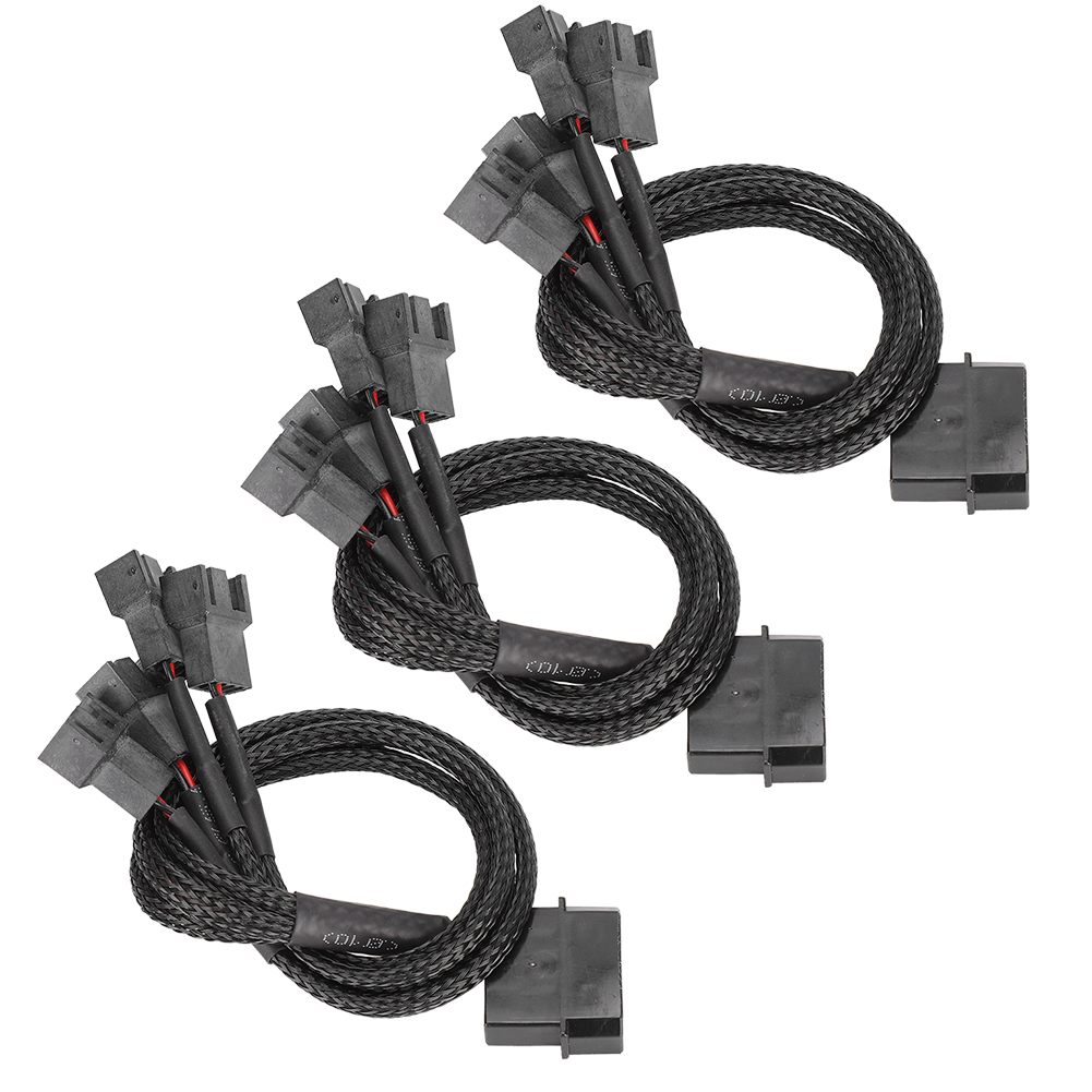 3er-pack 1-zu-4-verlängerungskabel Für 4p-zu-4p-computer-cpu-gehäuselüfteradapter