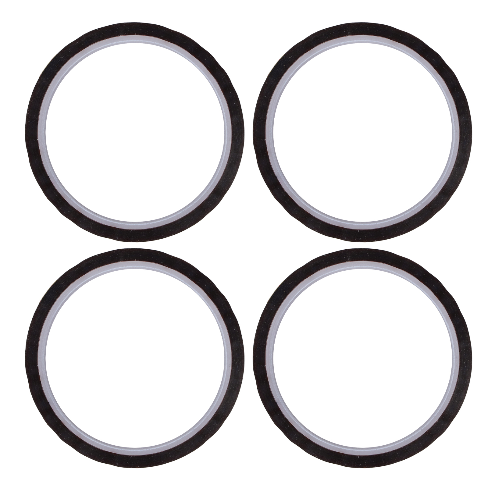 Packung Mit 4 Antistatischen Klebebändern Aus Hochtemperaturbeständigem Polyimid, 25 Mm / 1 Zoll Breit.
