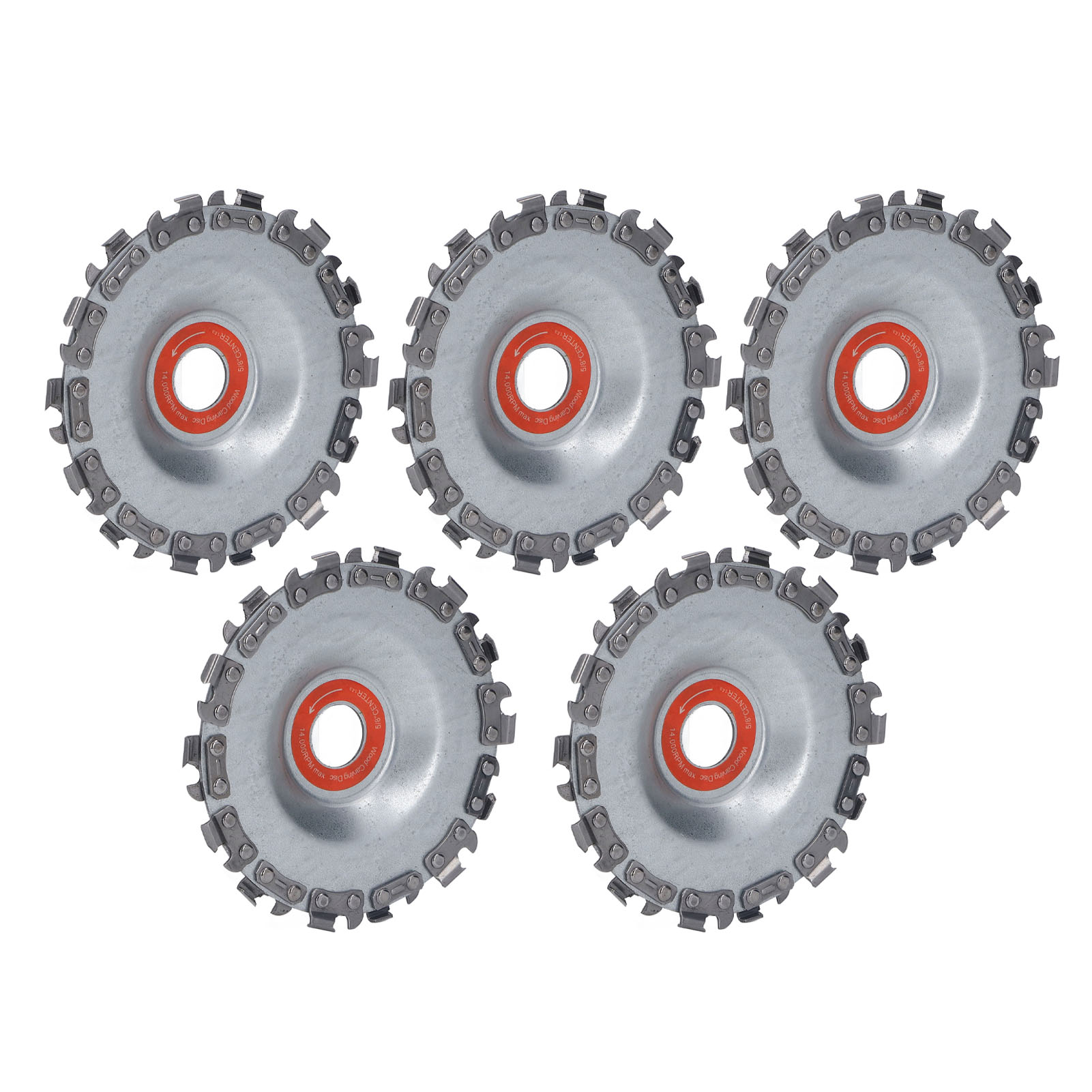 Set Mit 5 Scheiben Für Elektrische Winkelschleifer, Metall-kettensägenscheibe, Multifunktionsscheibe Für Holzschnitzereien
