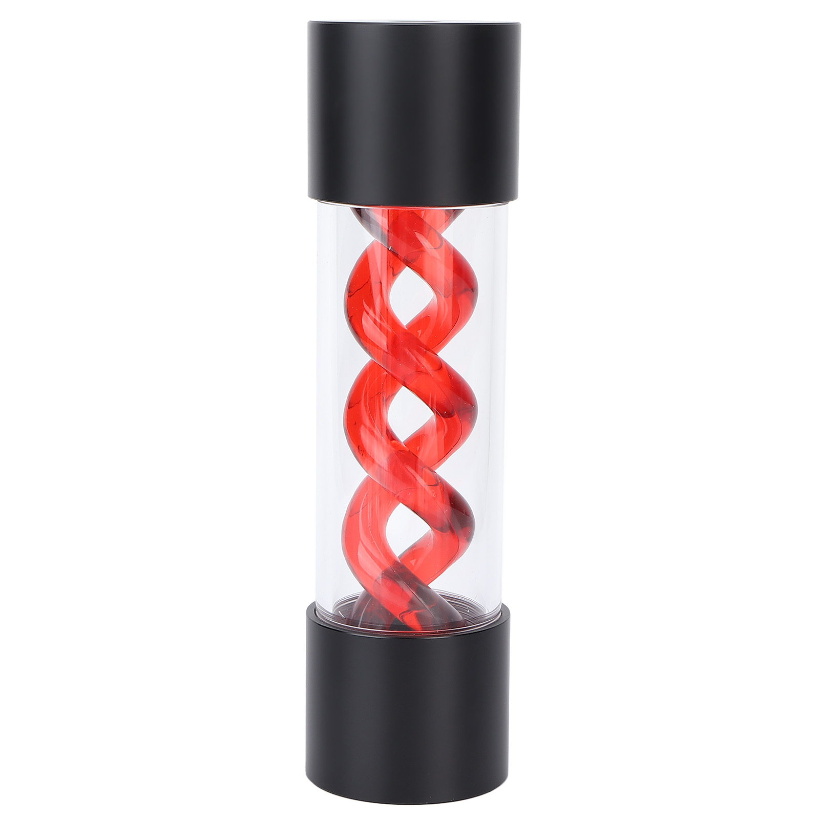 Zylindrischer Acryl-flüssigkeitskühlbehälter (200 Mm) Mit G1/4-gewinde Und 4 Öffnungen Für Computer