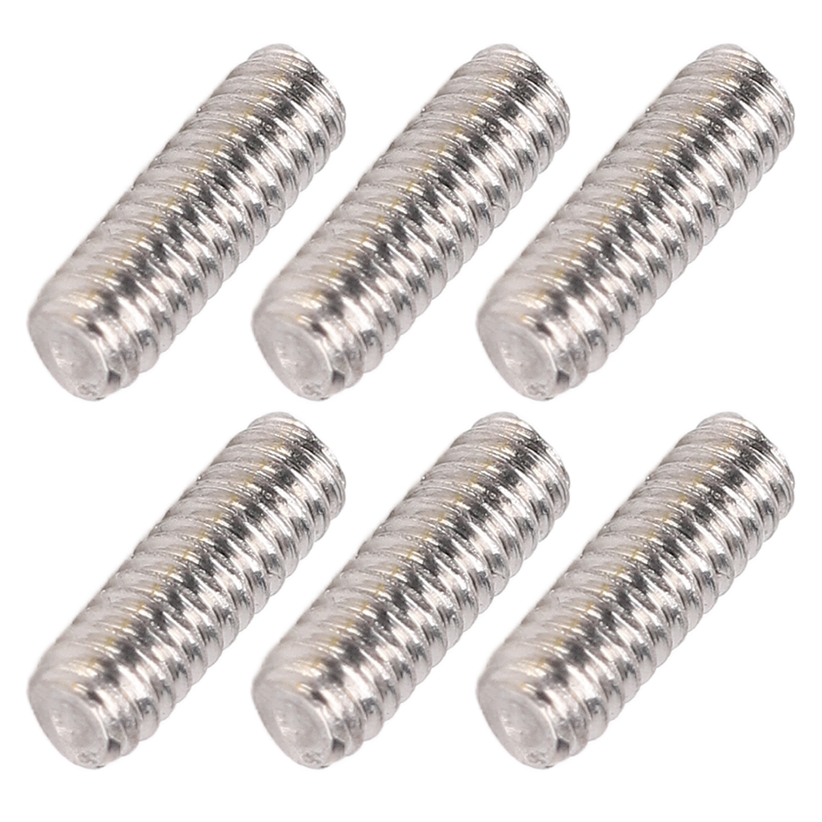 Sortimentssatz Mit 50 A2-70 Edelstahl-gewindestiften, M2x6 Befestigungsschrauben