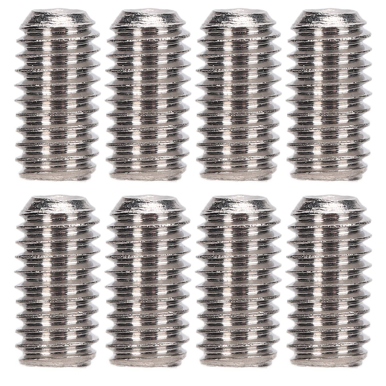 Sortimentssatz Mit 50 A2-70 Edelstahl-gewindestiften, M3x6 Befestigungsschrauben