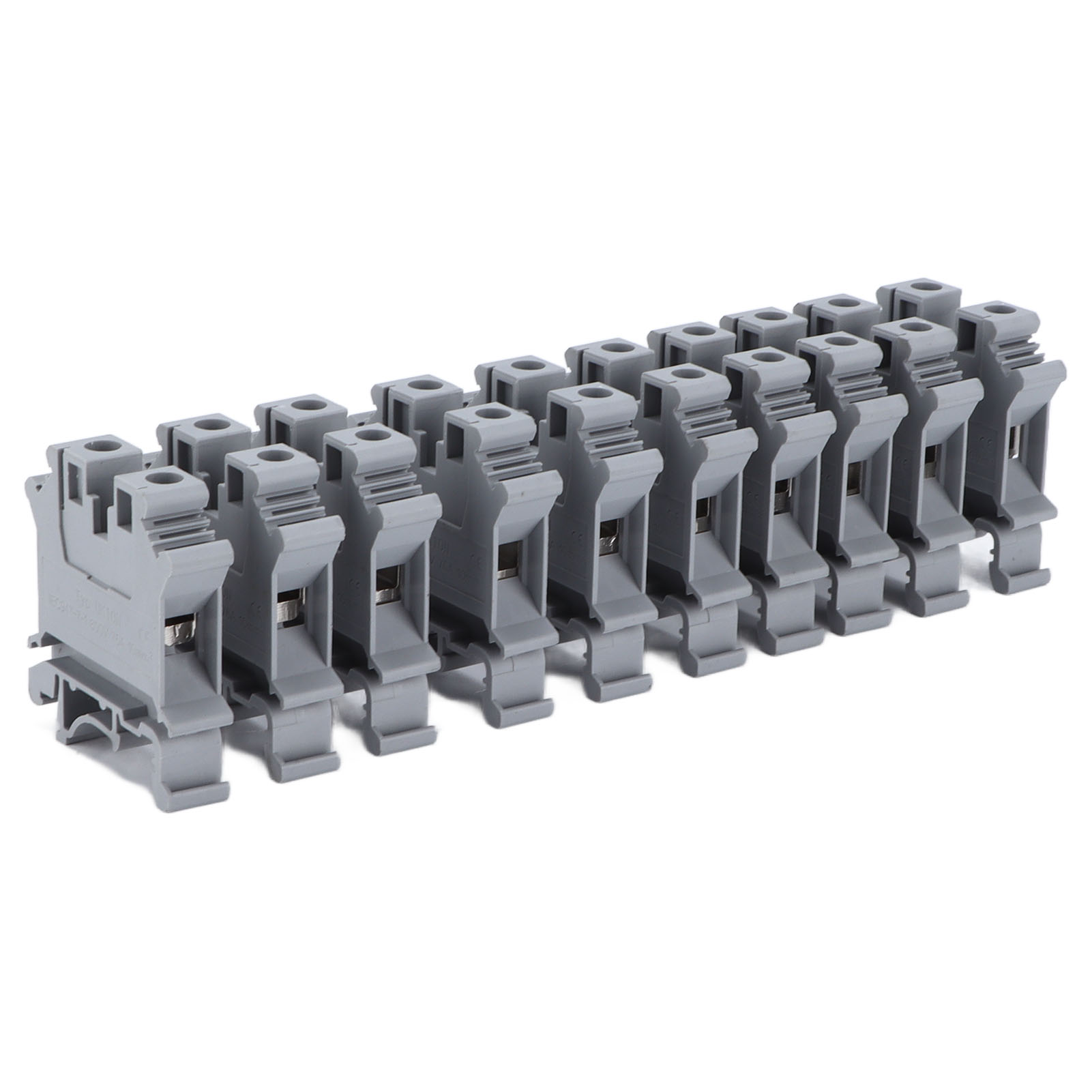50 Schraubklemmen Für Din-schienenmontage, Kombinierte Kupferklemmen 76 A 800 V Uk-10n