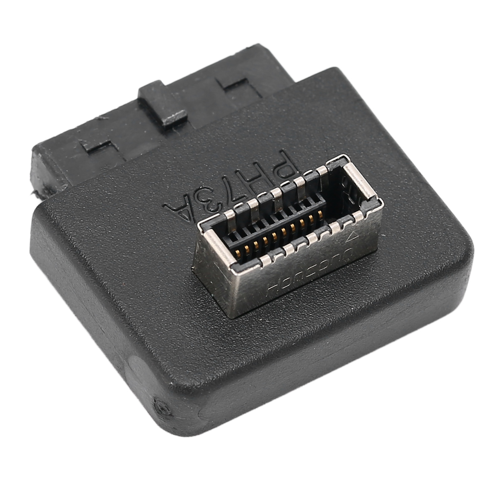 Frontseitiger Usb-adapter, 90°-winkel, Abs, Kompatibel Mit Vielen Geräten: Usb 3.0 20-pin Auf Usb Typ-e-anschluss Für Ph73a-mainboard