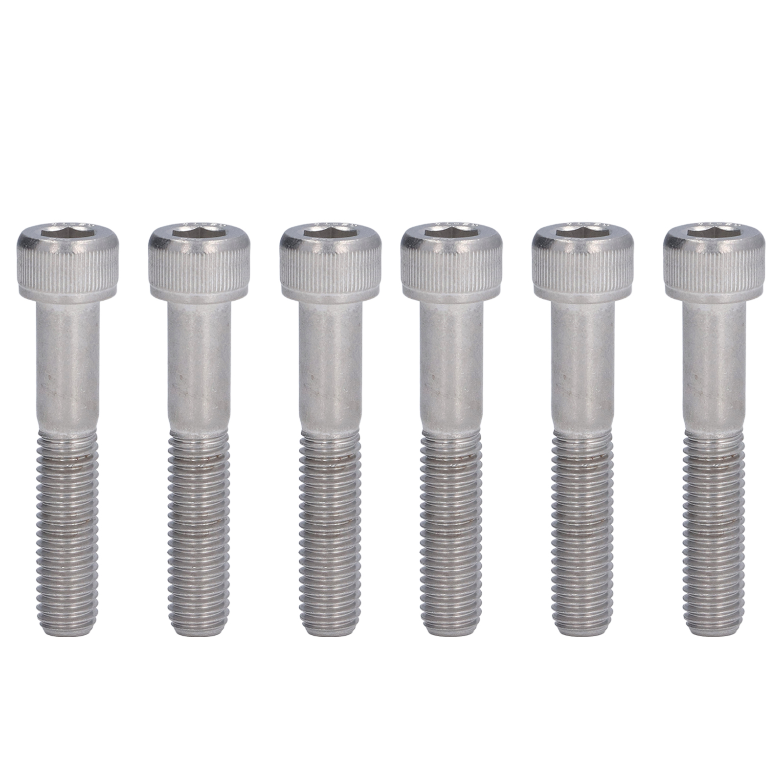 Packung Mit 10 A2-70 Edelstahl-innensechskantschrauben Für Industriemaschinen M10x55