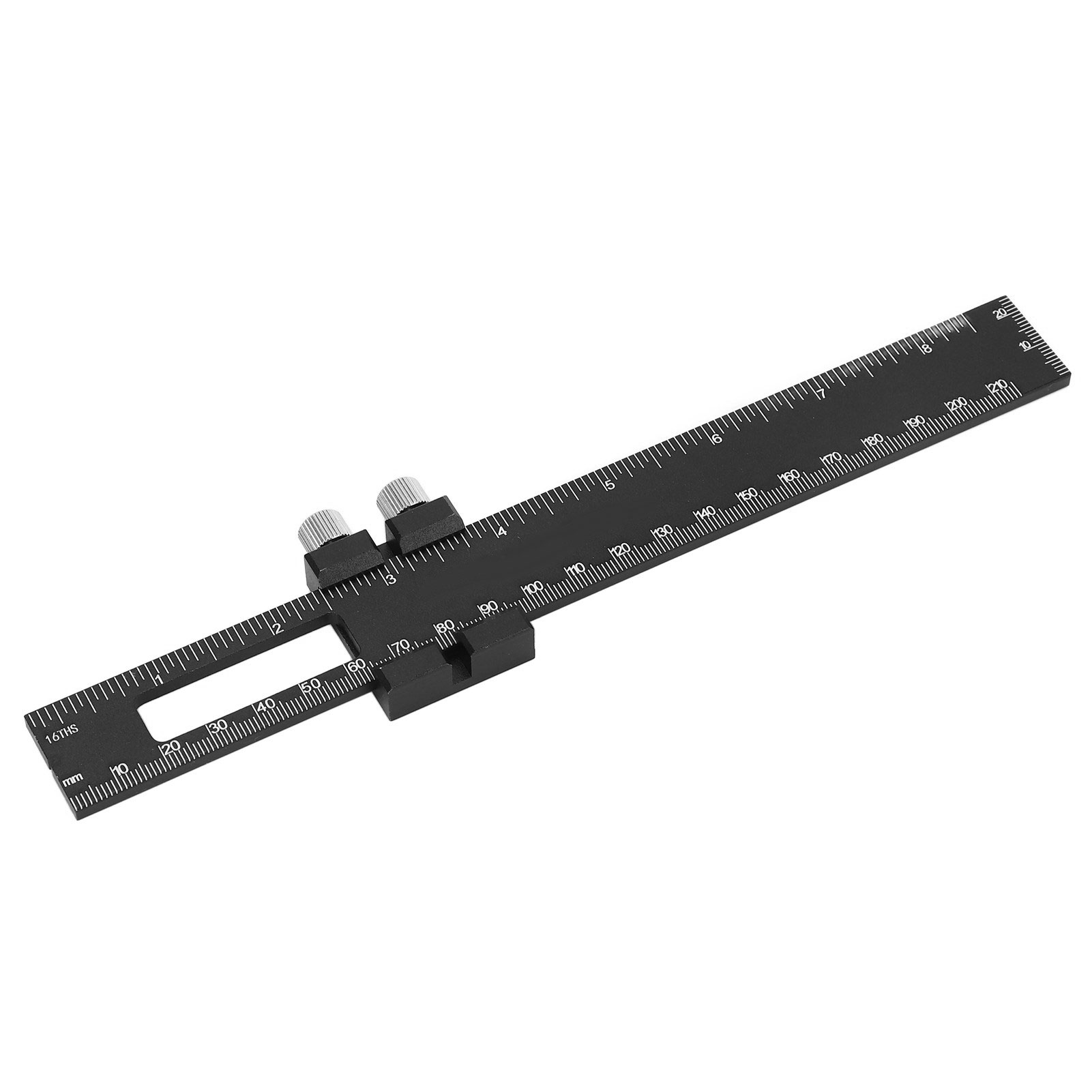 T-winkel Für Die Holzbearbeitung, Aus Aluminiumlegierung, Mit Verstellbarem Schiebeanschlag, Metrischer Und 8-zoll-zoll-skala.