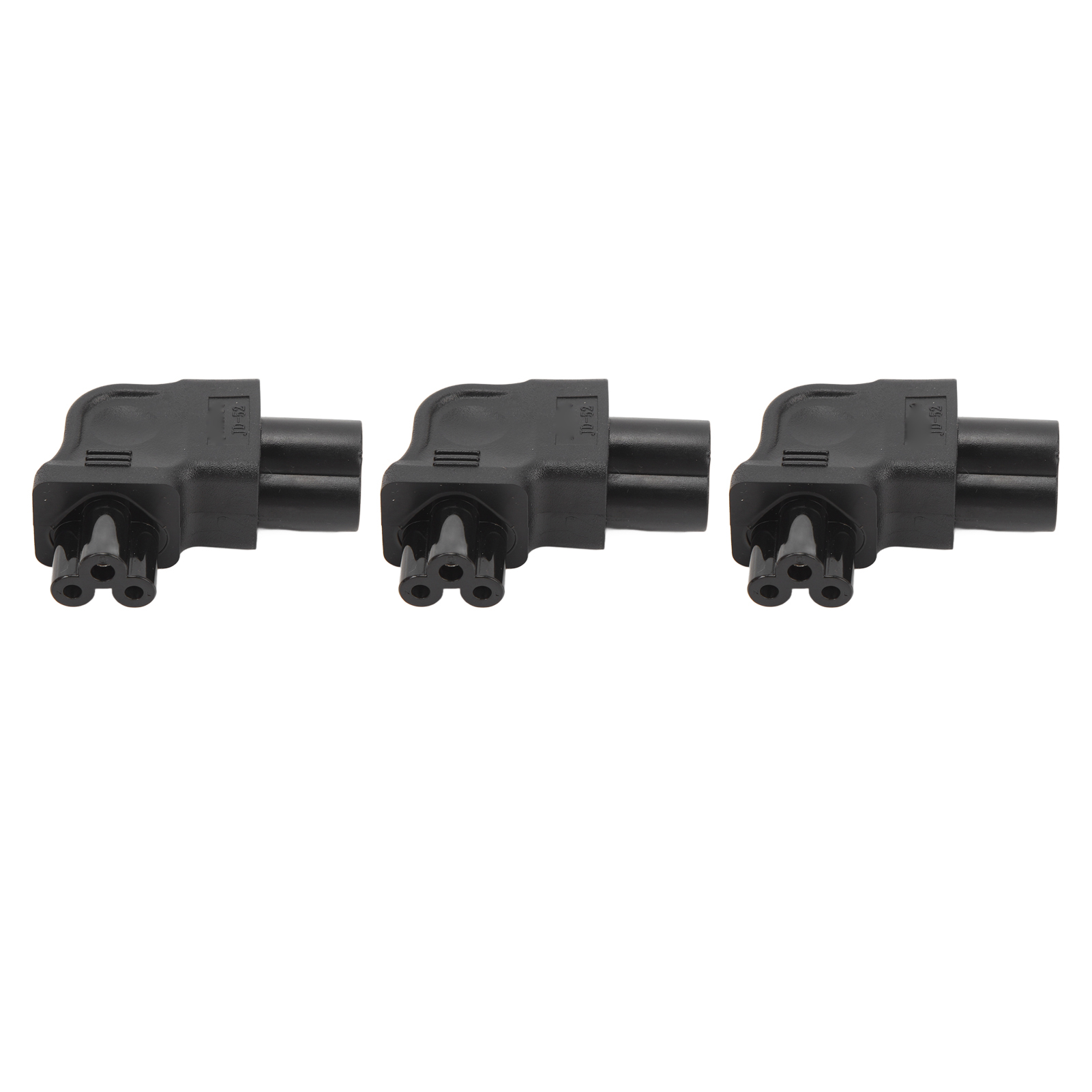 Iec320 C6 Auf C5 Netzadapter, Rechtwinkliger Stecker (männlich/weiblich), Für Drucker/scanner (3er-pack), 250 V