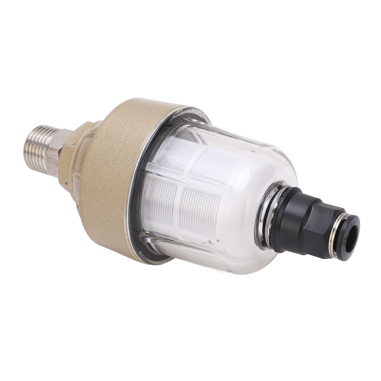 Durchscheinendes G1/2"-wasserablassventil, Automatischer Kühlmittelablass, Schwimmkugel-druckluftfilter