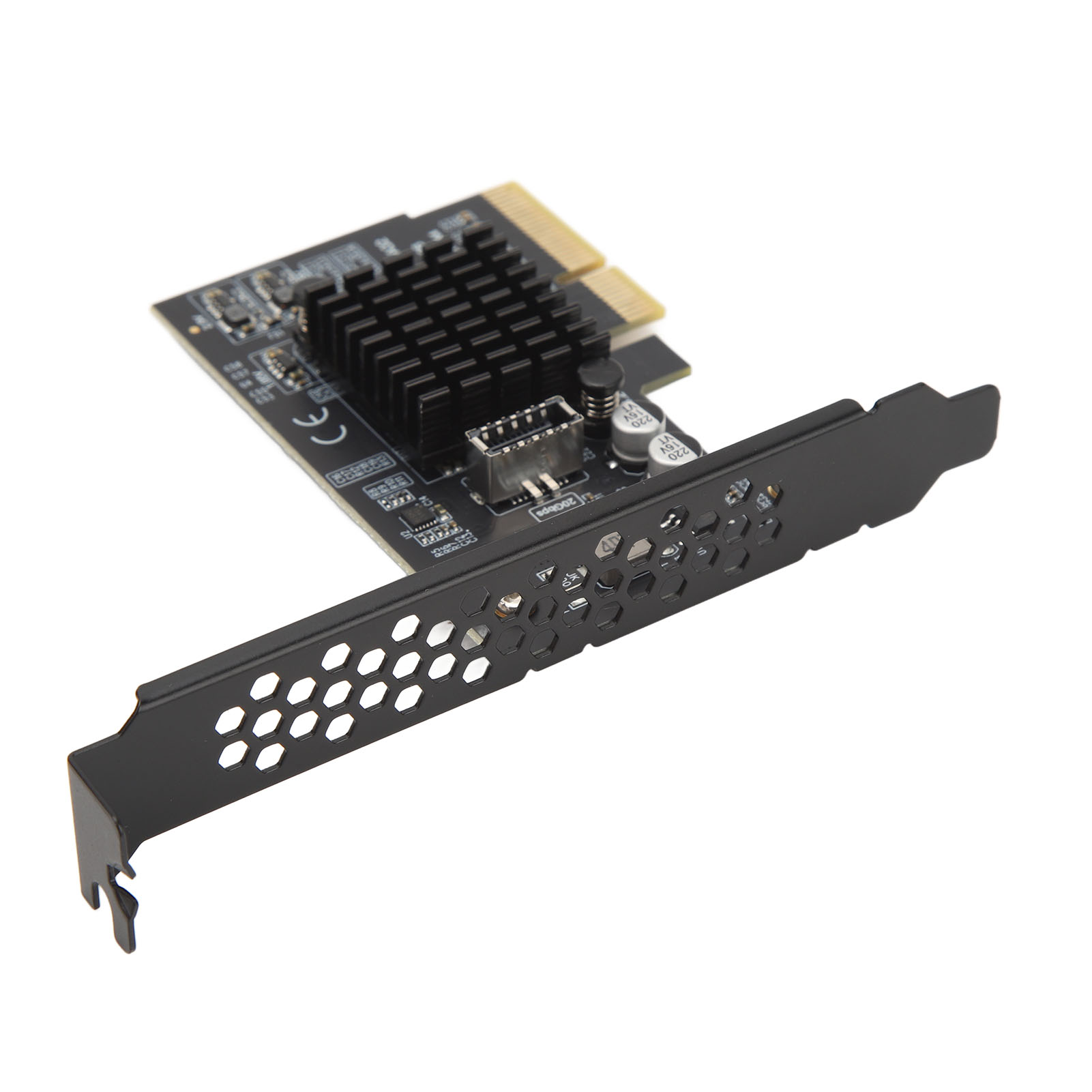 Usb 3.2 Gen 2 Typ C 20 Gbit/s Erweiterungskarte Asm3242 Pcie Zu Usb 3.2 Master Control Für Desktop-gehäuse