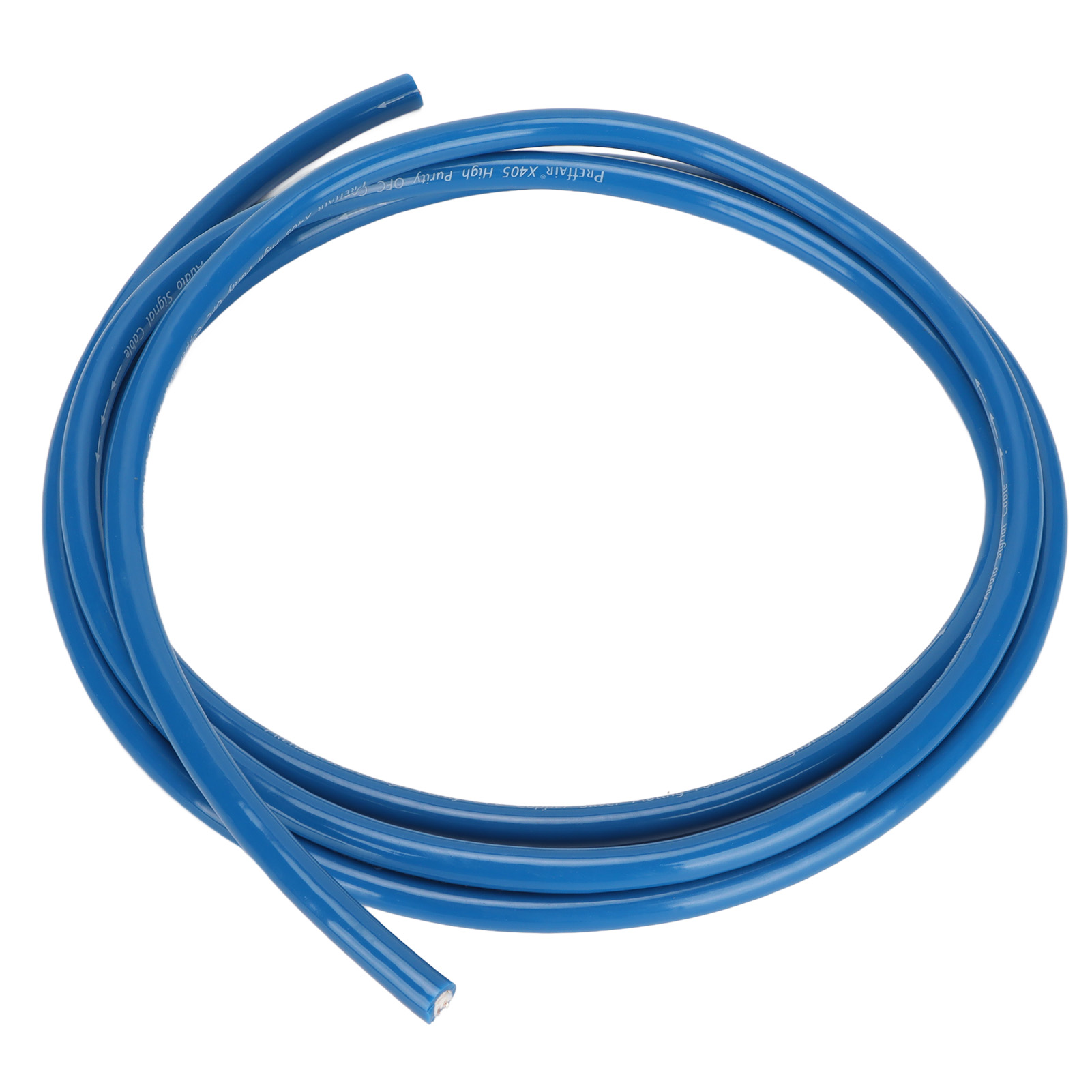 X405 2 M (6,6 Ft) Blankes Hifi-kabel Mit 2 Versilberten Leitern, Für Rca/xlr-verbindungen, Verstärker Und Cd-player.