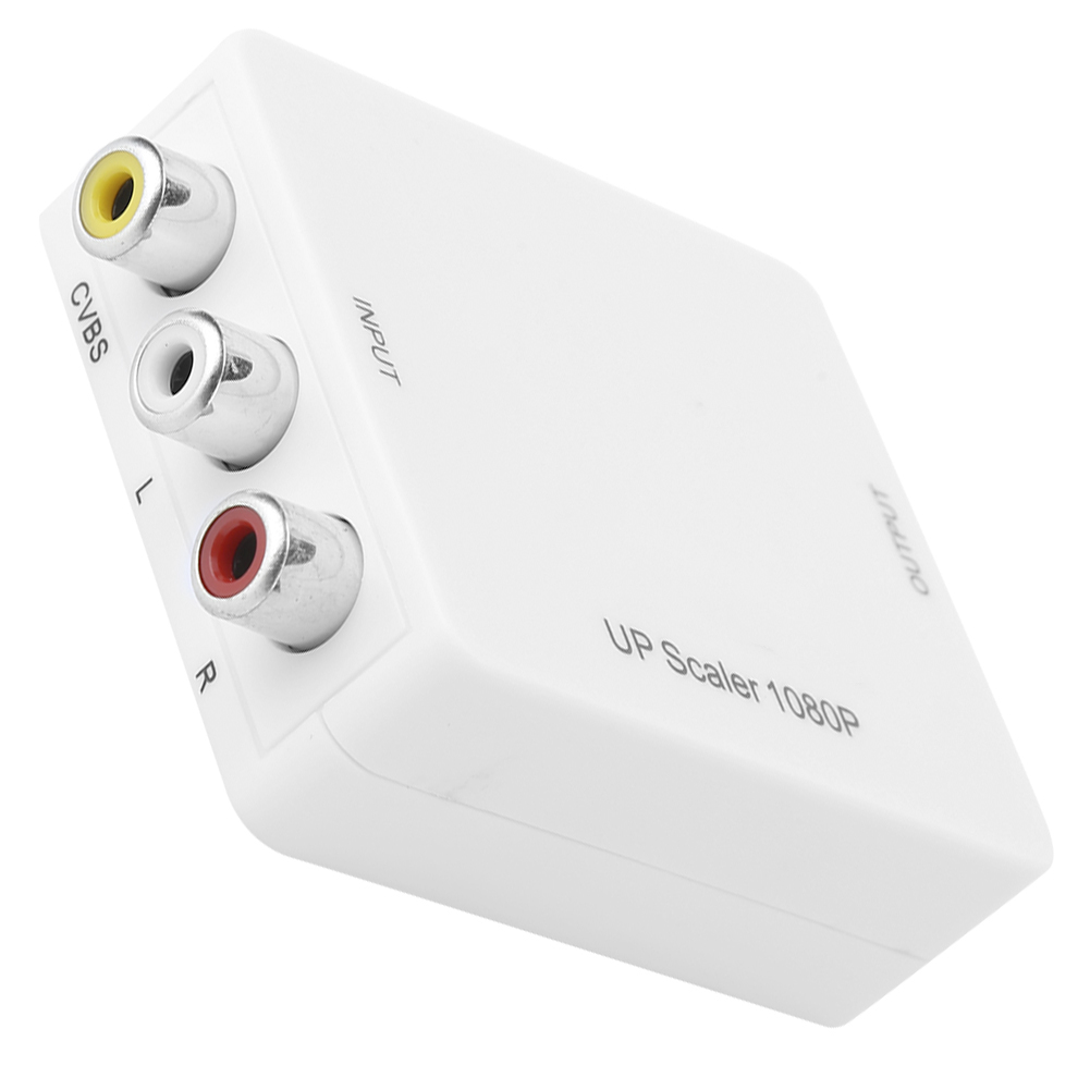 Mini-1080p-adapter Für Rca-composite-video- Und Audiokonverter Cvbs Av2hdmi, Hdmi-splitter