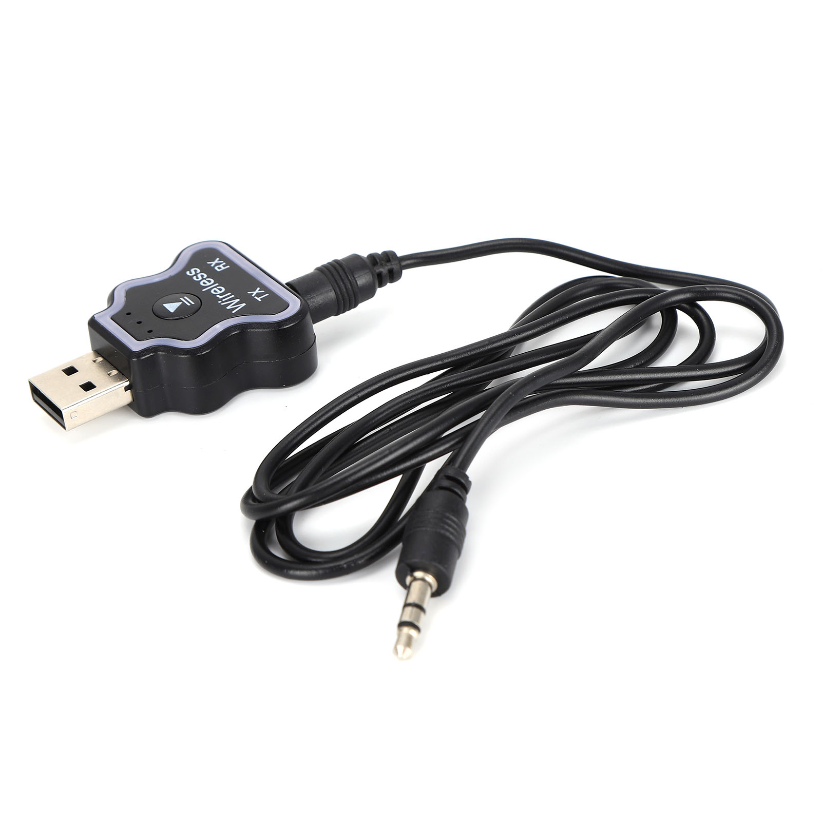 Bluetooth 5.0 Audio-transceiver-adapter Mit Farbiger Umgebungsbeleuchtung Und Usb-funk-audioadapter
