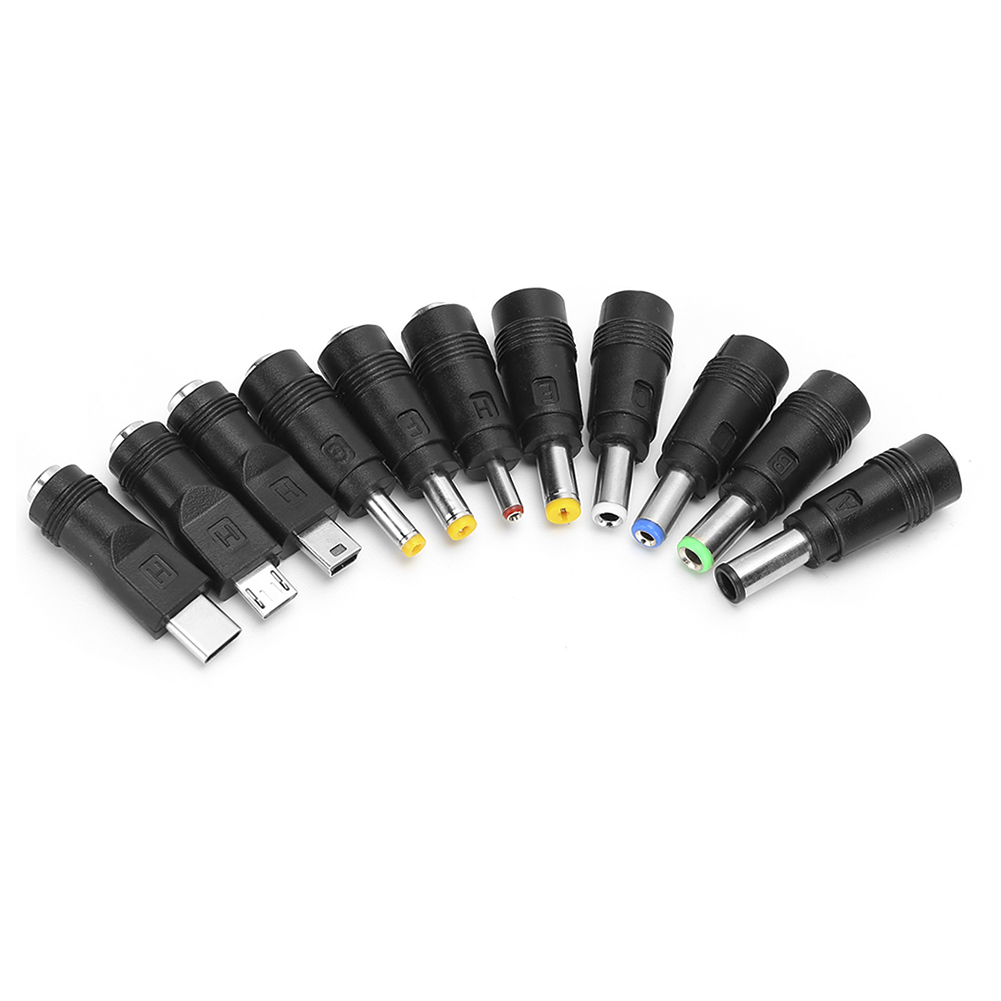 Packung Mit 11 Dc-adaptersteckern 5,5 X 2,1 Mm (buchse Auf Buchse) Mini-usb/micro-usb Für Ladegeräte