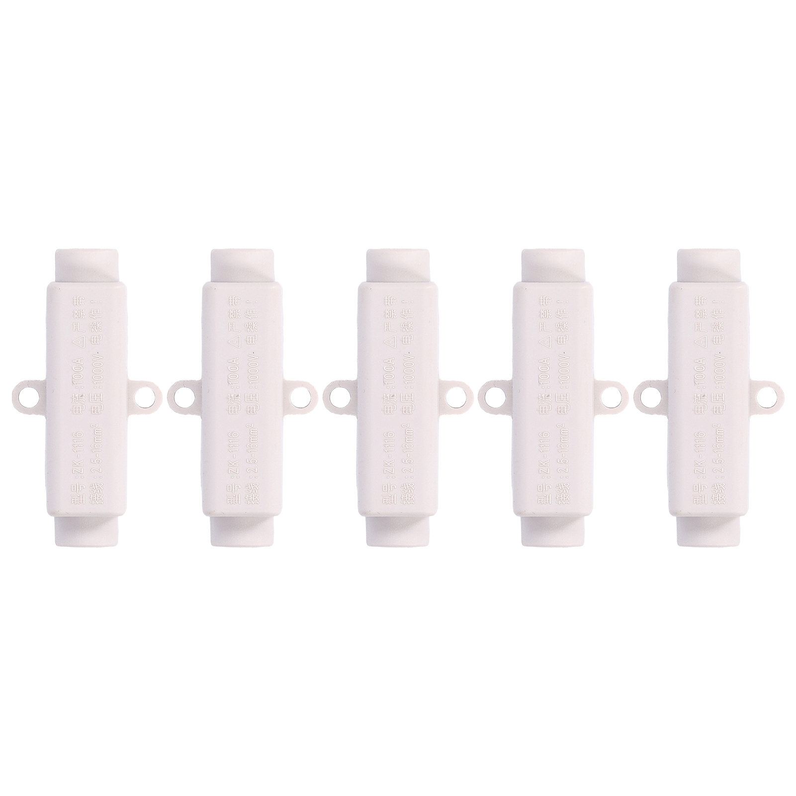 Satz Mit 5 T-förmigen Drahtverbindern, Schraubklemmen, 1000 V, 100 A, Zk-1116