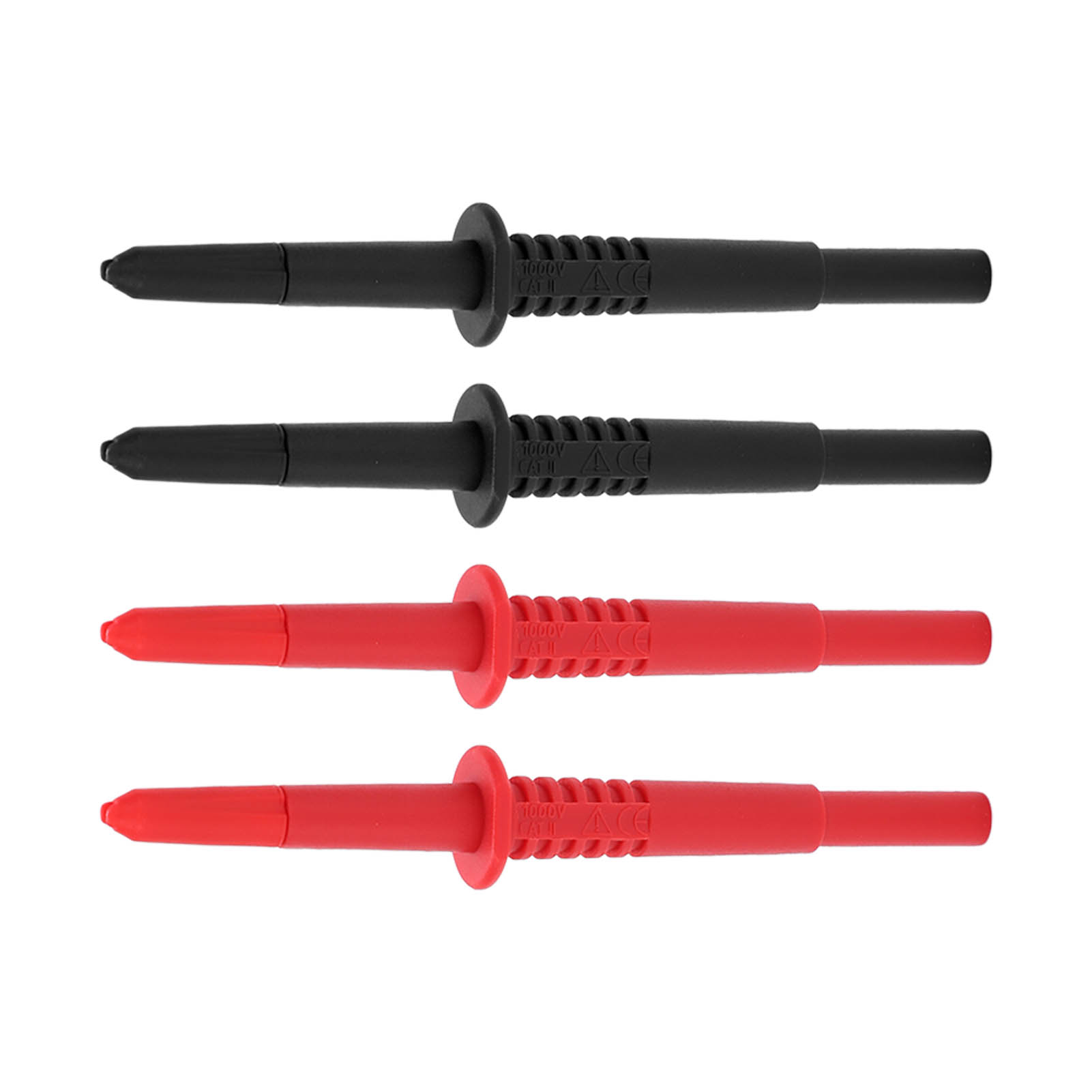 Set Mit 2 Multimeter-prüfspitzen, Pa-messingspitzen, Mit 4-mm-bananenstecker Für Kfz-sensoren