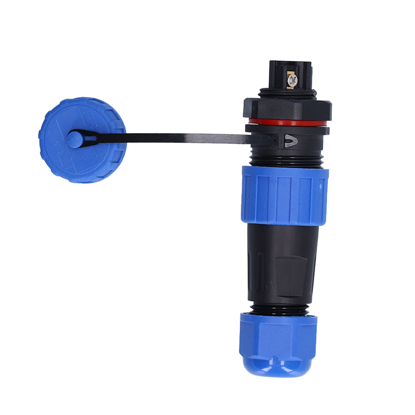 Wasserdichter Lp16-3-poliger Luftfahrtstecker (ip68), Lötfrei, Mit Rückseitiger Mutter, Stecker-/buchsen-anschlussblock, 250 V, 10 A