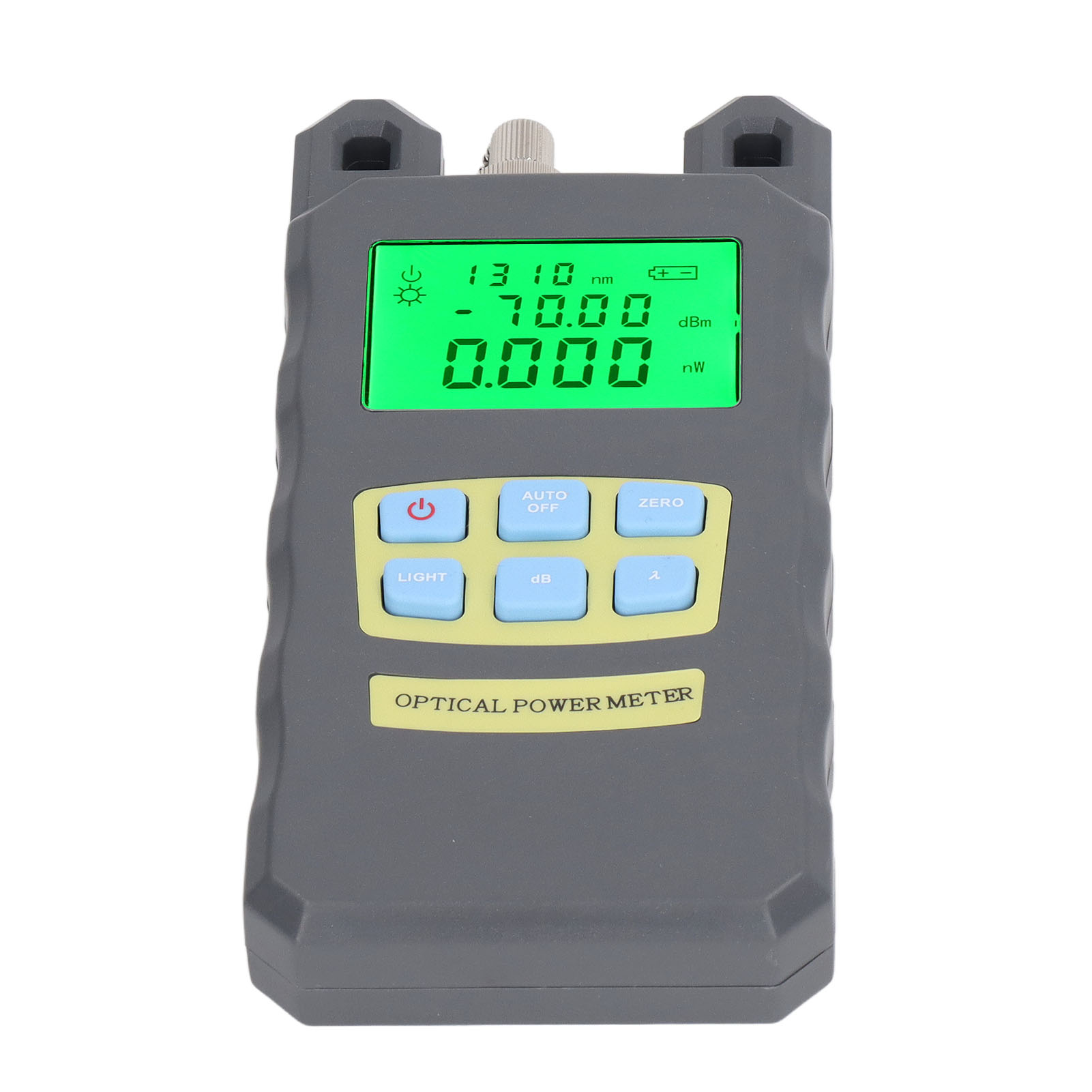 Präzises Optisches Wattmeter Mit Glasfaserkabel, 2,5-mm-schnittstelle Und Sc-stecker (grau)
