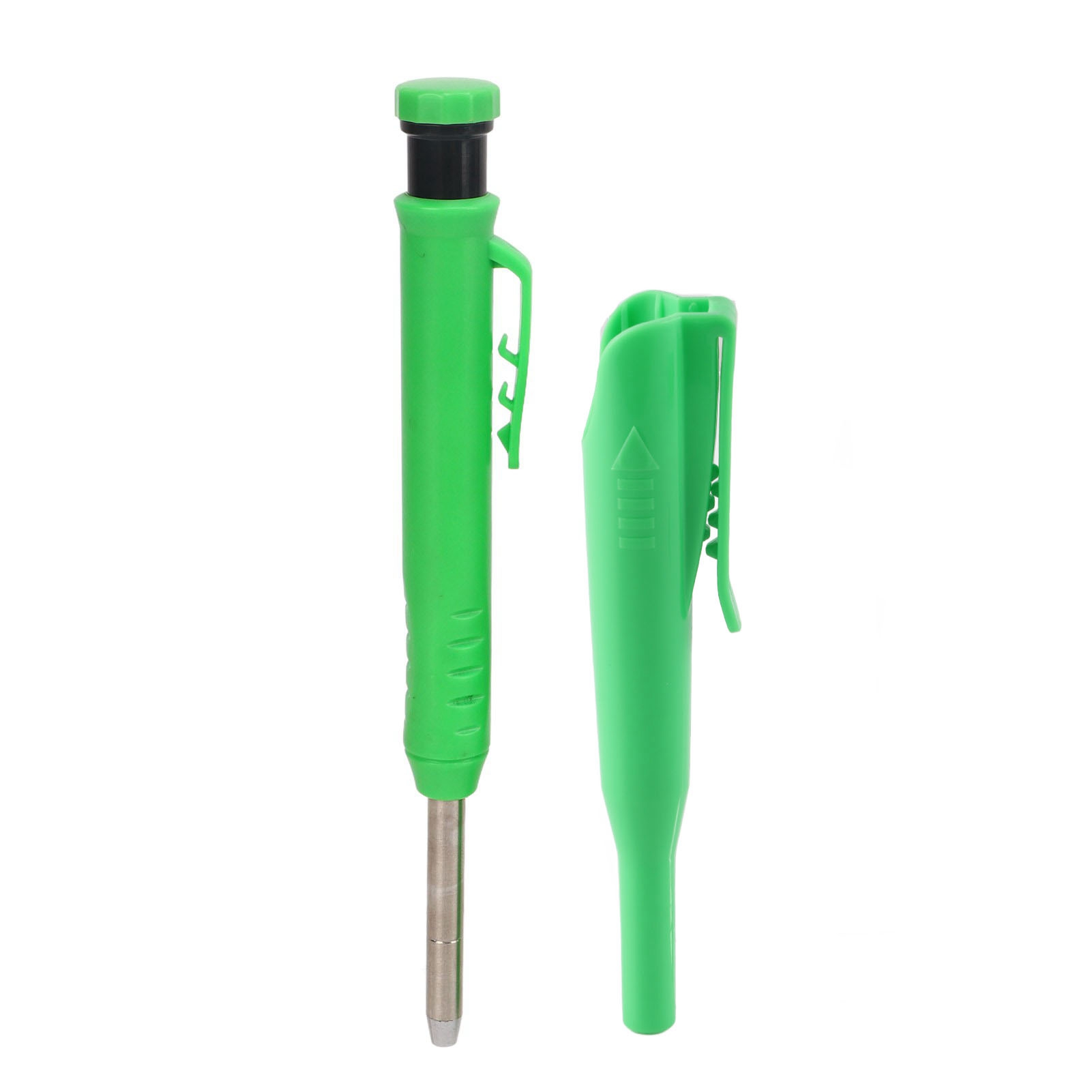 Hochwertiges Zimmermannsbleistift-set Mit Integriertem, Tragbarem Anspitzer Und Kappenloser Aussparung Für Designer.